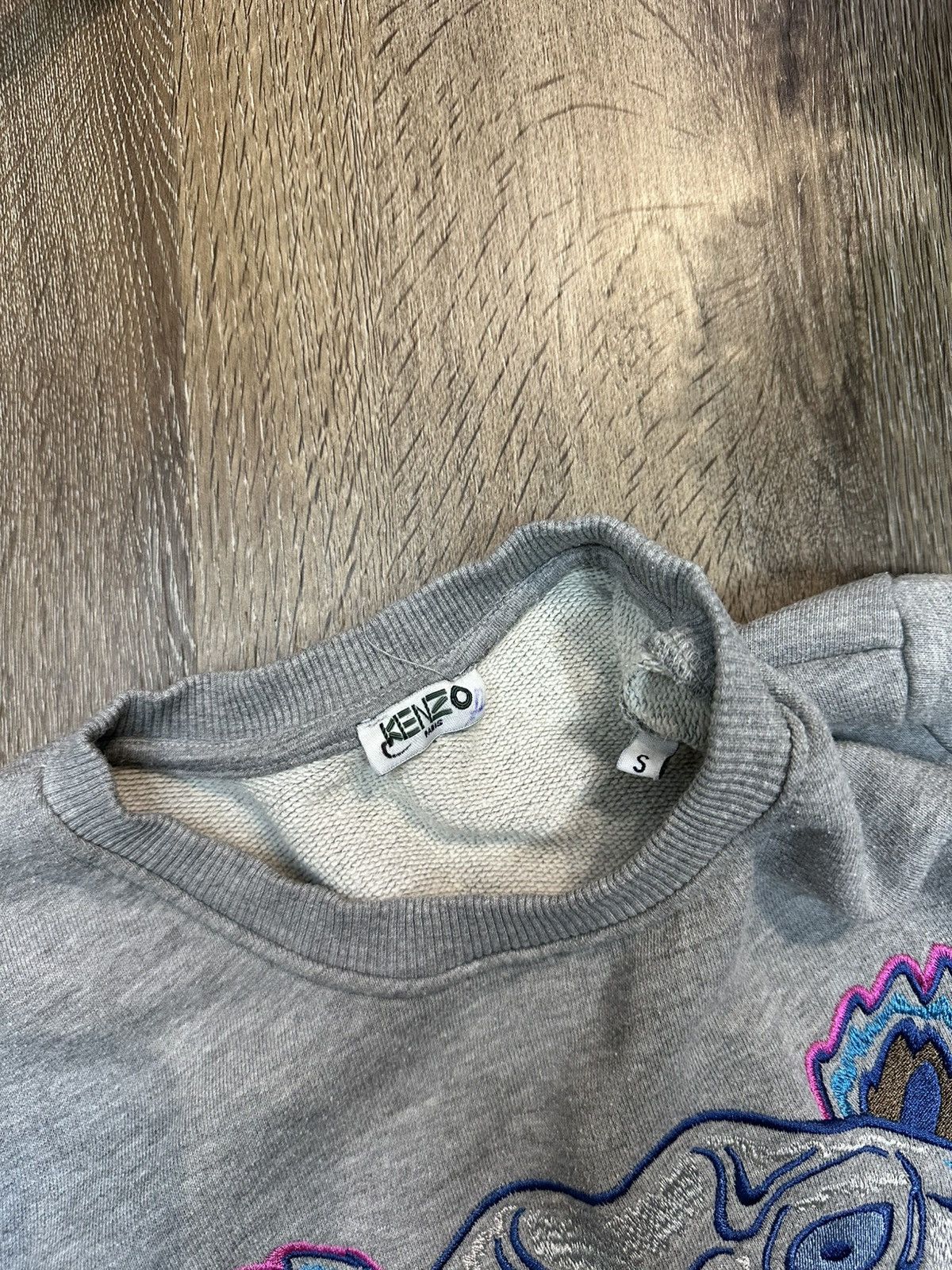 Kenzo Kenzo Paris Sweatshirt Big Plush Logo Streetwear Size US S / EU 44-46 / 1 - 4 Thumbnail