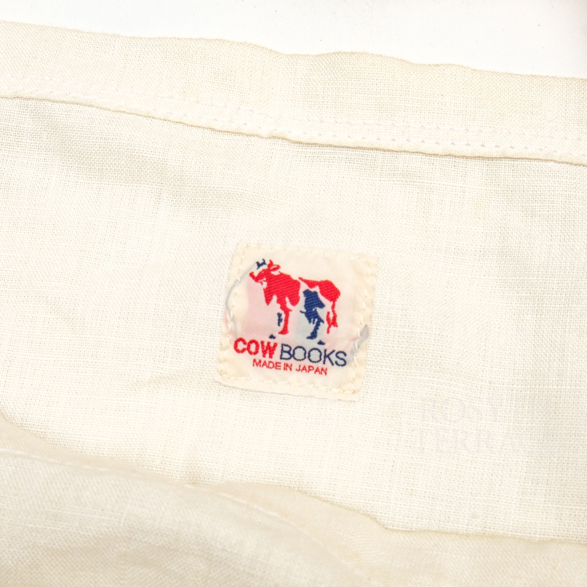 Japanese Brand 【COW BOOKS TOKYO / LINEN SHOULDER TOTE / ONE SIZE】 Size ONE SIZE - 3 Thumbnail