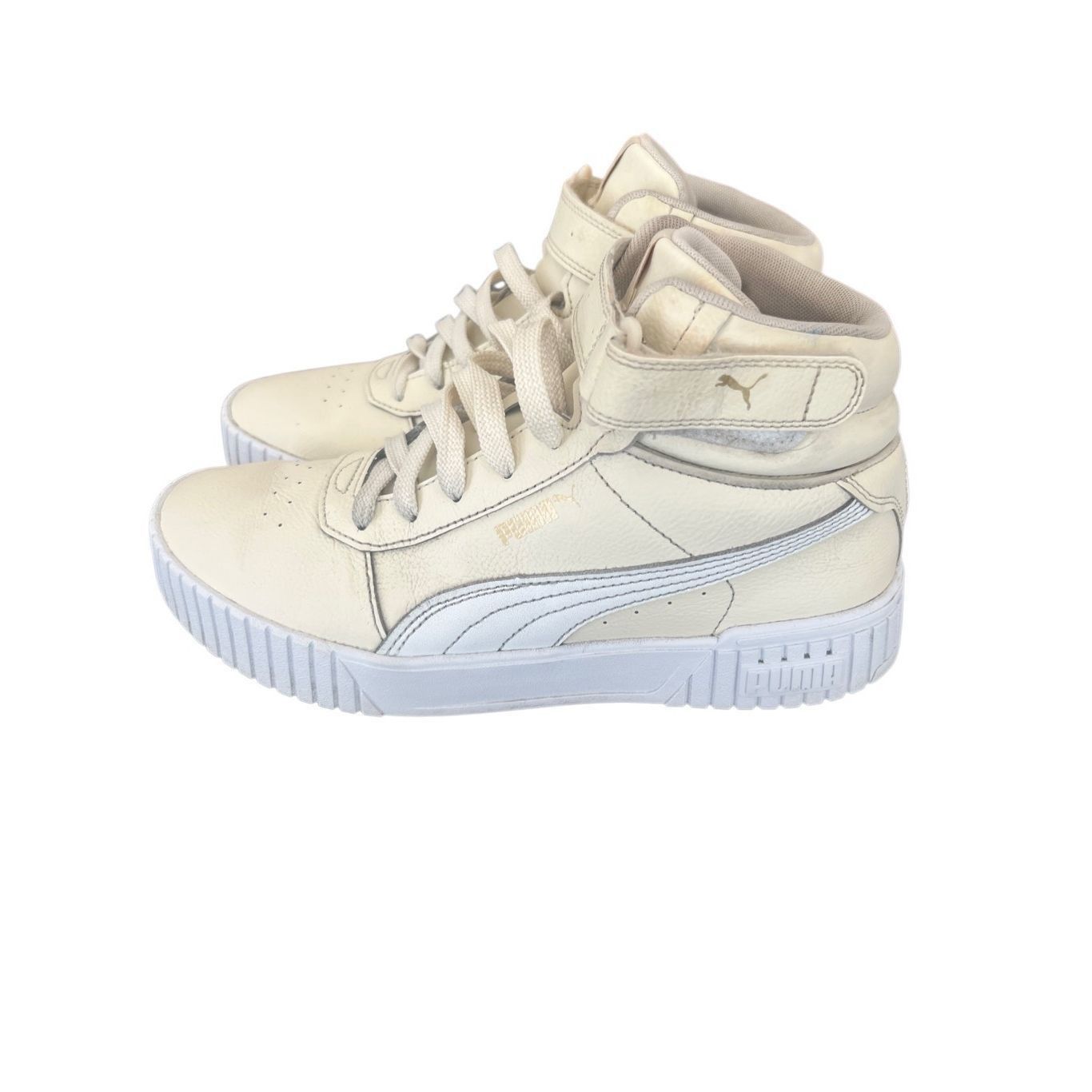 Puma PUMA High Top Sample Sneakers Saddle Soft Nappa Leather Size Size US 8.5 / IT 38.5 - 8 Thumbnail