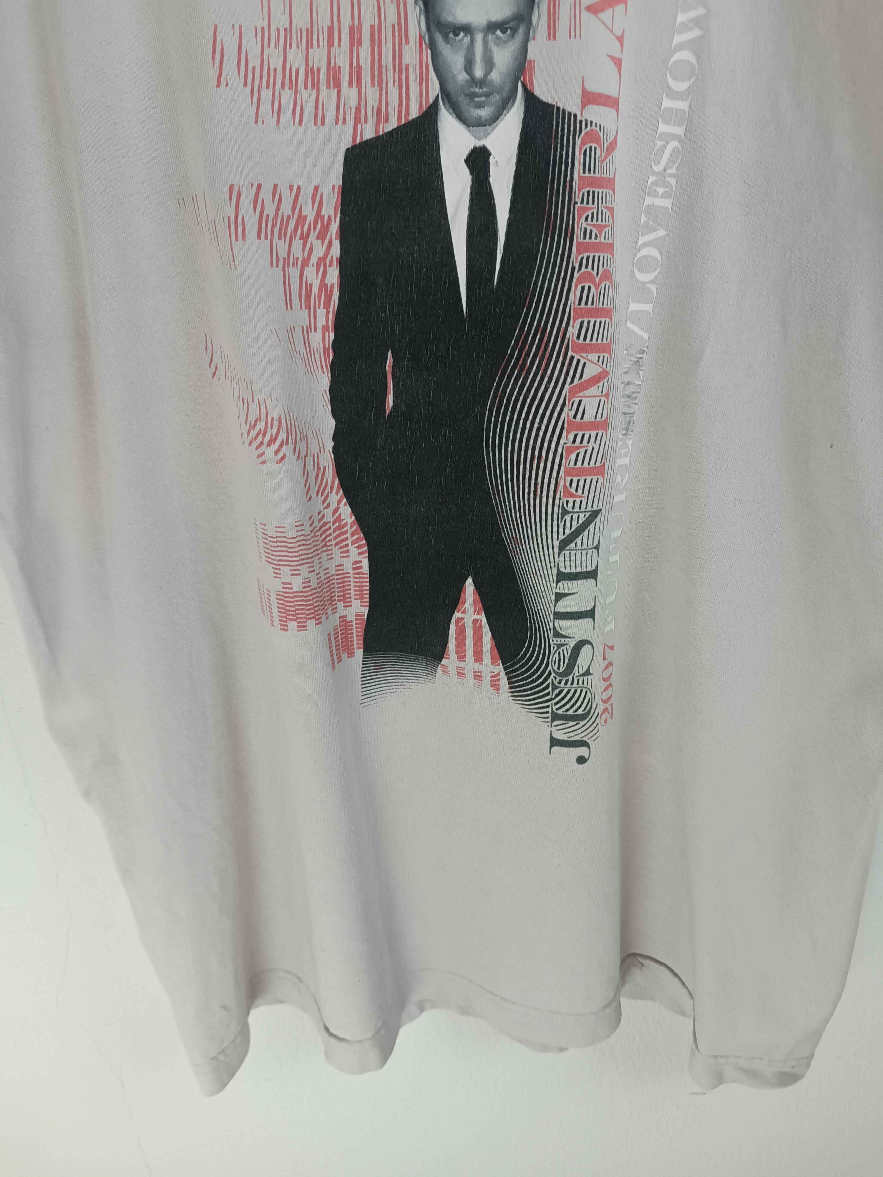 Band Tees VINTAGE '07 JUSTIN TIMBERLAKE FUTURESEX LOVESHOW VERY RARE Size US M / EU 48-50 / 2 - 5 Thumbnail