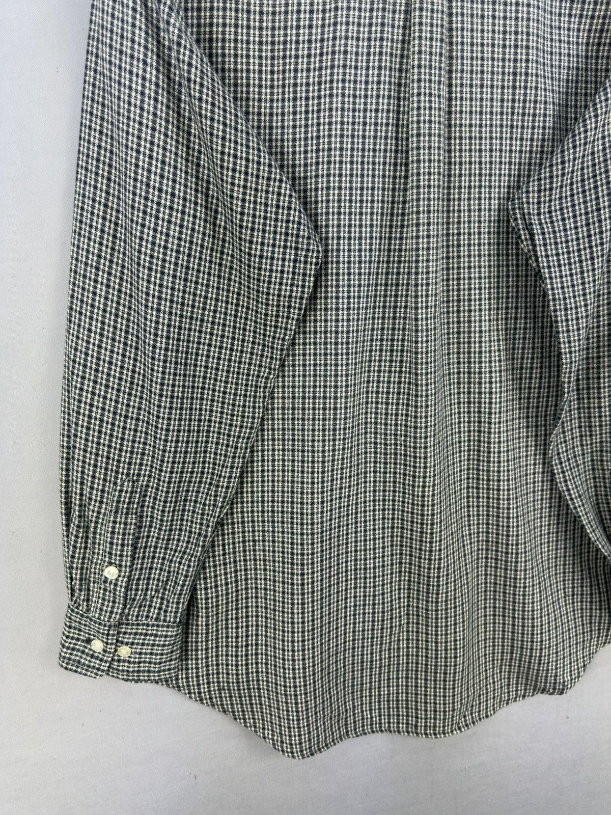 Pierre Cardin Pierre Cardin Mini Plaid Check Flannel Shirt Size US L / EU 52-54 / 3 - 6 Thumbnail