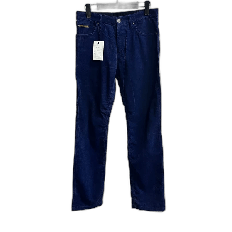 Louis Vuitton Louis Vuitton Blue Corduroy Casual Pants Size US 28 / EU 44 - 1 Thumbnail