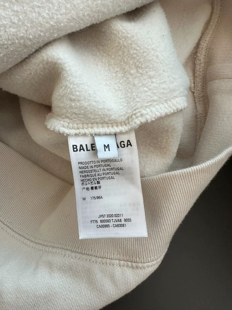 Balenciaga Balenciaga Small logo small letter back letter hoodie 2502- Size US M / EU 48-50 / 2 - 4 Thumbnail