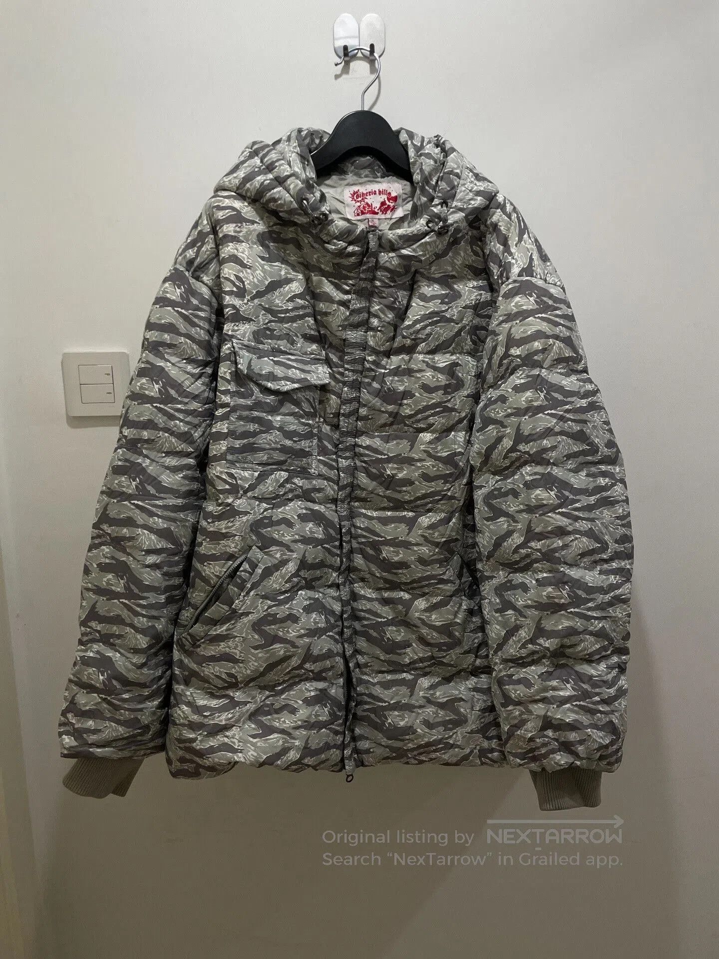 Siberia Hills Siberia Hills Camouflage Down Jacket Size XL. Size US XL / EU 56 / 4 - 1 Thumbnail