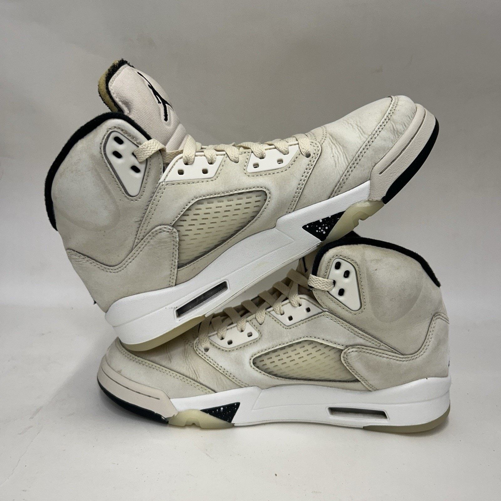Jordan Brand Nike Air Jordan 5 Retro SE “Sail/White Black” FN7405-100 Size US 8.5 / EU 41-42 - 3 Thumbnail