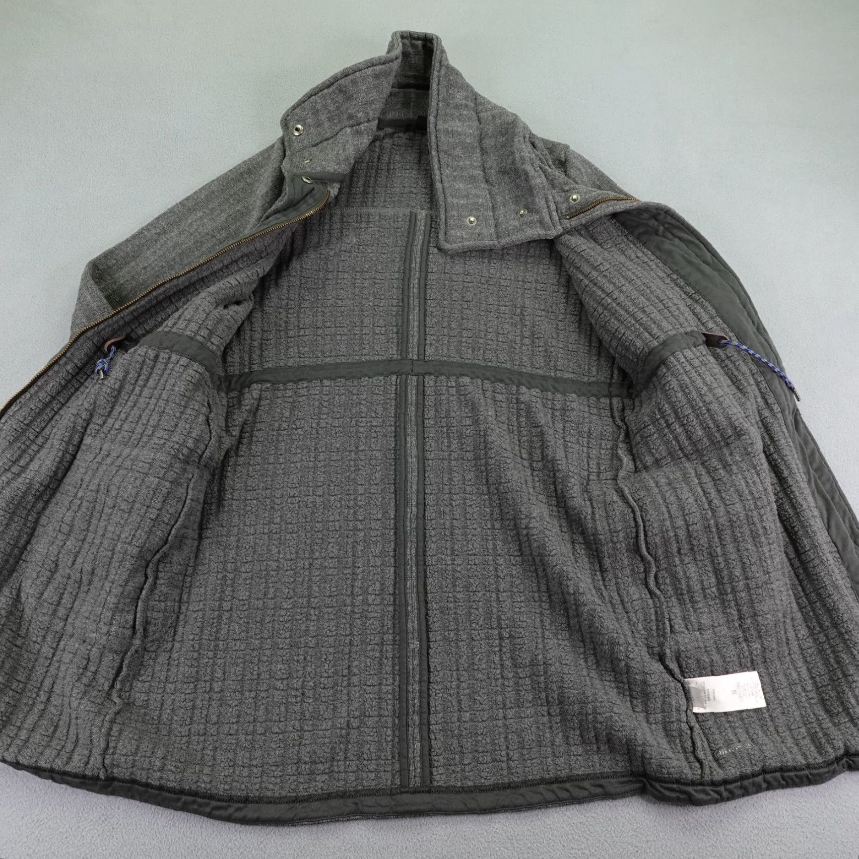 Patagonia Patagonia Better Sweater Coat Jacket Womens Medium Gray Fleece Zip Snap Hooded Long Coat Pockets Logo Outdoor Size M / US 6-8 / IT 42-44 - 5 Thumbnail