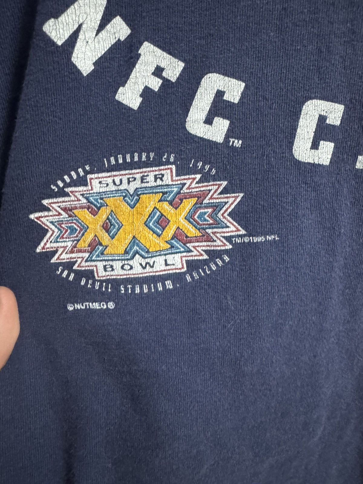 Nutmeg Dallas Cowboy NFC Champions Vintage shirt Size US M / EU 48-50 / 2 - 3 Thumbnail