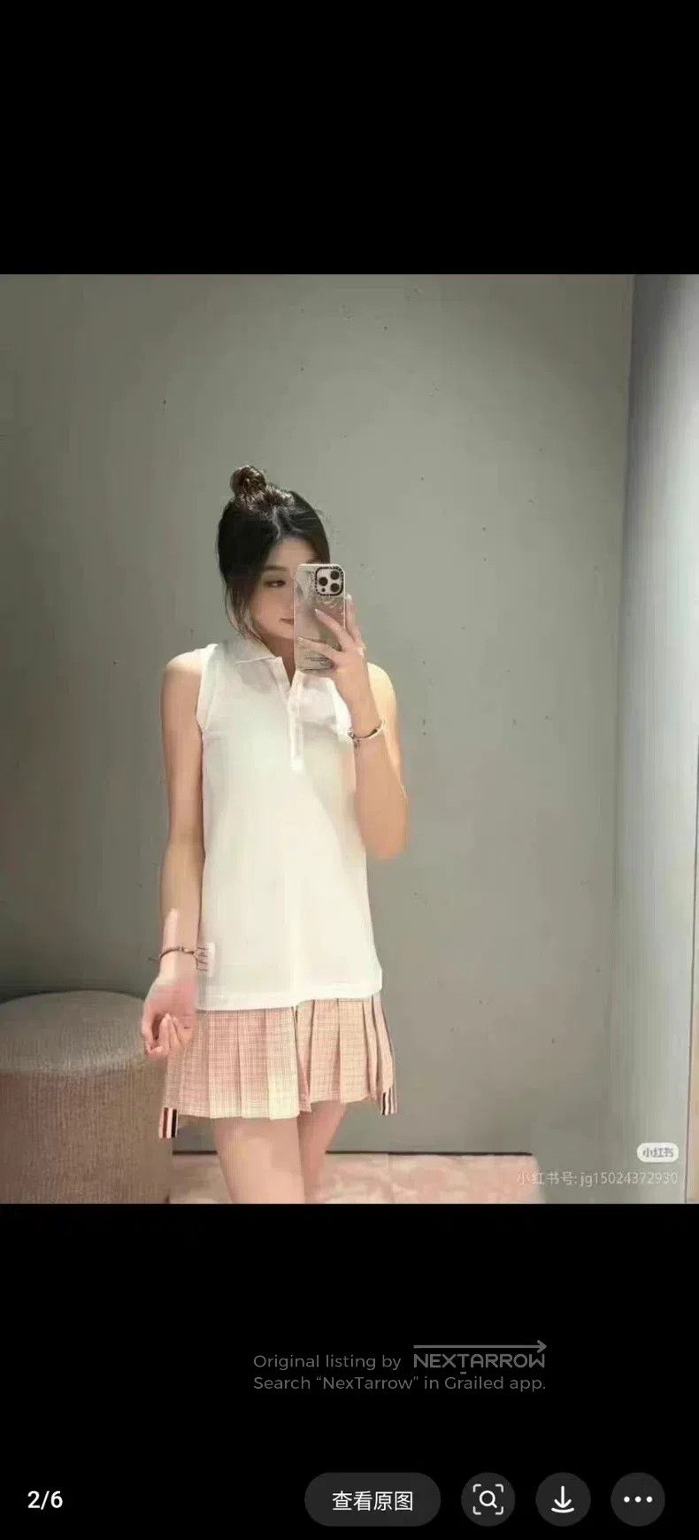 Thom Browne Thom Browne Cotton Sleeveless Dress Size S / US 4 / IT 40 - 7 Thumbnail