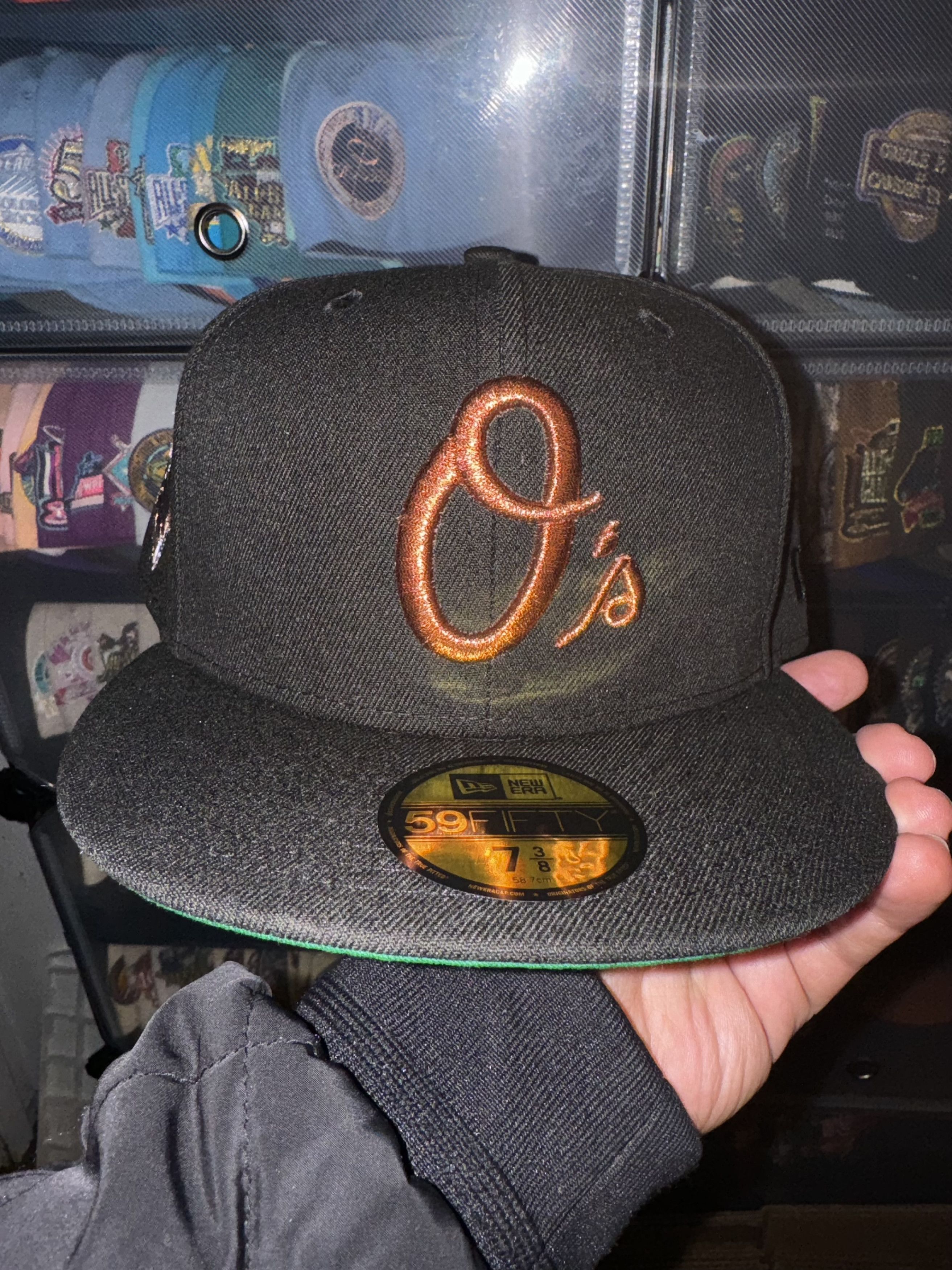 Baltimore Orioles Lids Hat Drop EXCLUSIVE CIGAR selling PACK Fitted 7 5/8 Not Hat Club