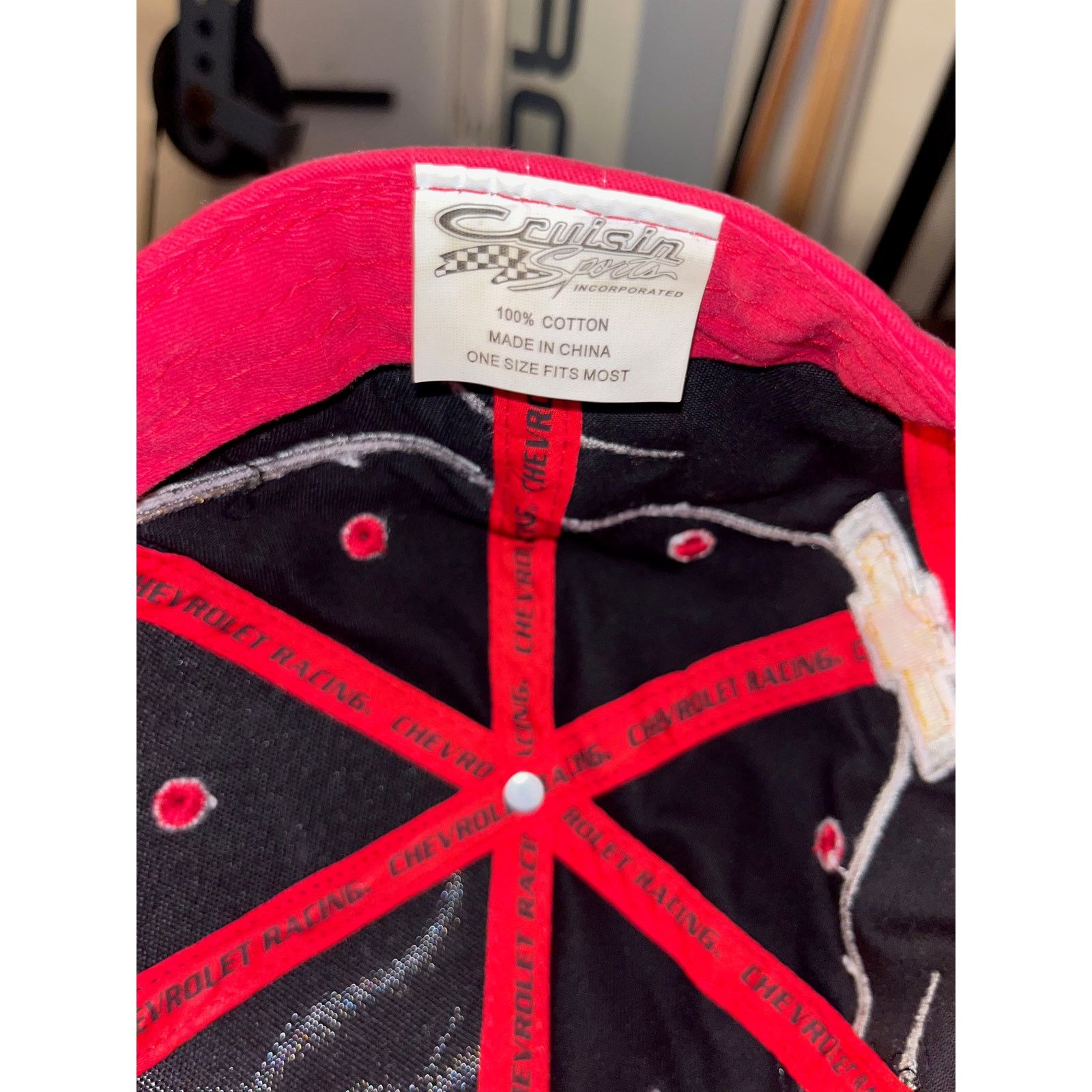 Chevrolet Chevrolet Racing strapback red Cruisin Sports Size ONE SIZE - 3 Thumbnail