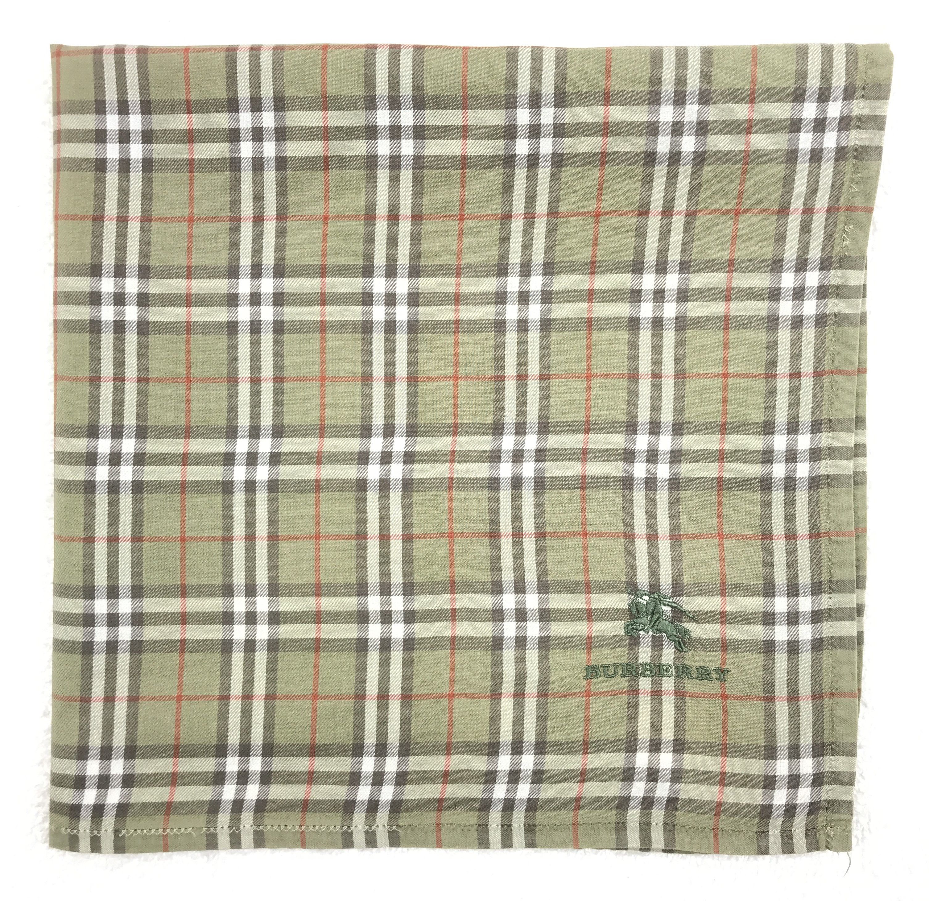 Burberry × Vintage Vintage Burberry Bandana Neckerchief Handkerchief Size ONE SIZE - 2 Thumbnail