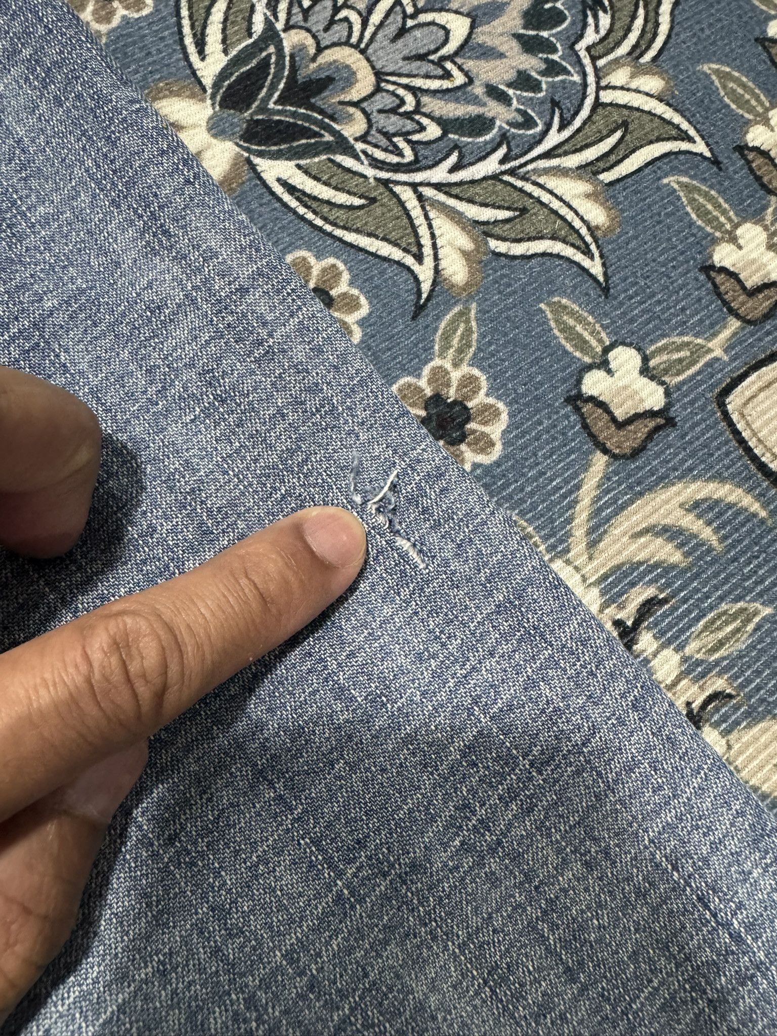 Menace × Stussy Vintage 90's Stussy Workwear Denim Baggy Style Hip Hop Size US 30 / EU 46 - 15 Thumbnail