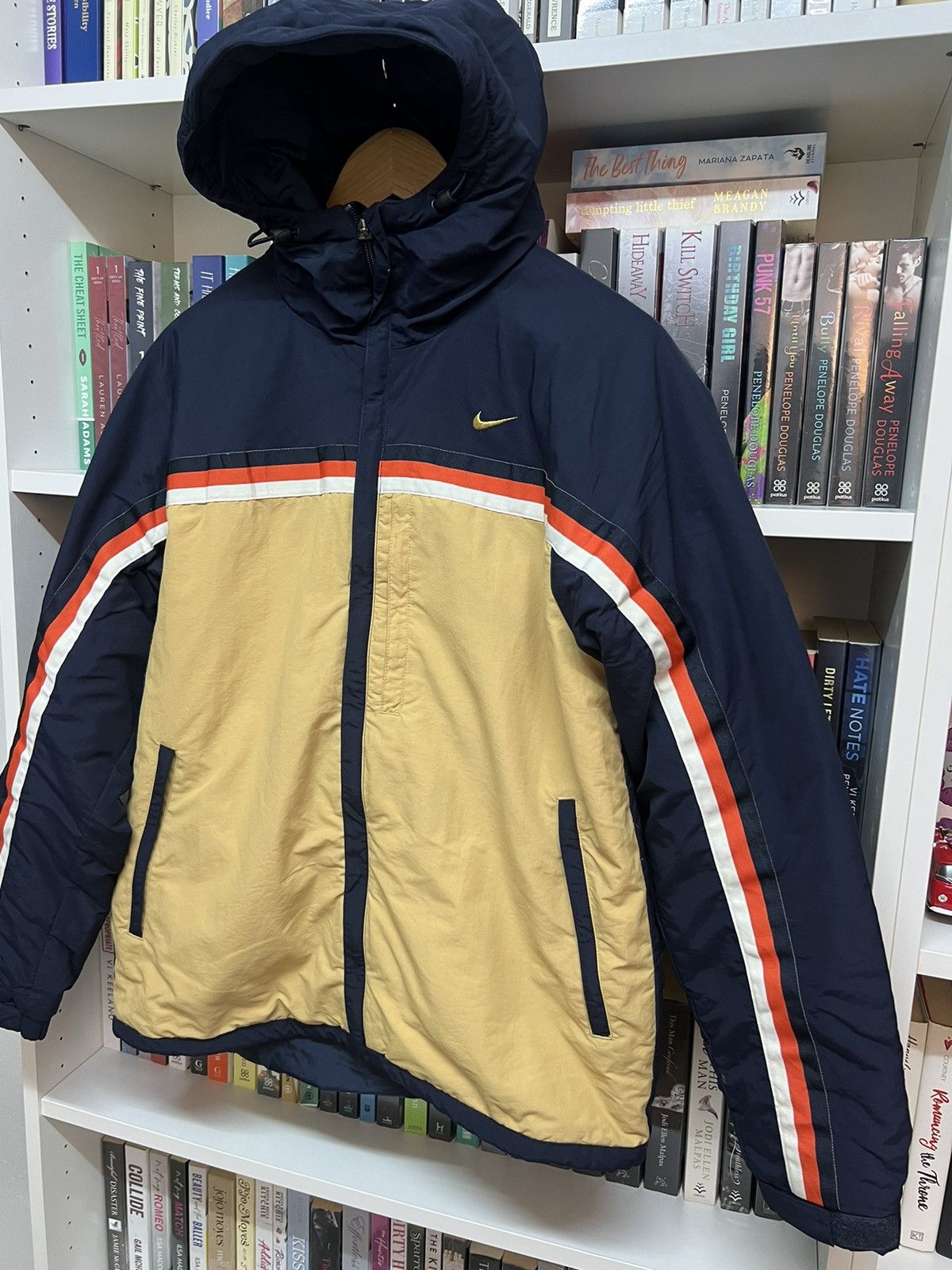 Nike 2005 Nike Nylon Light Puffer Jacket Size US M / EU 48-50 / 2 - 2 Thumbnail