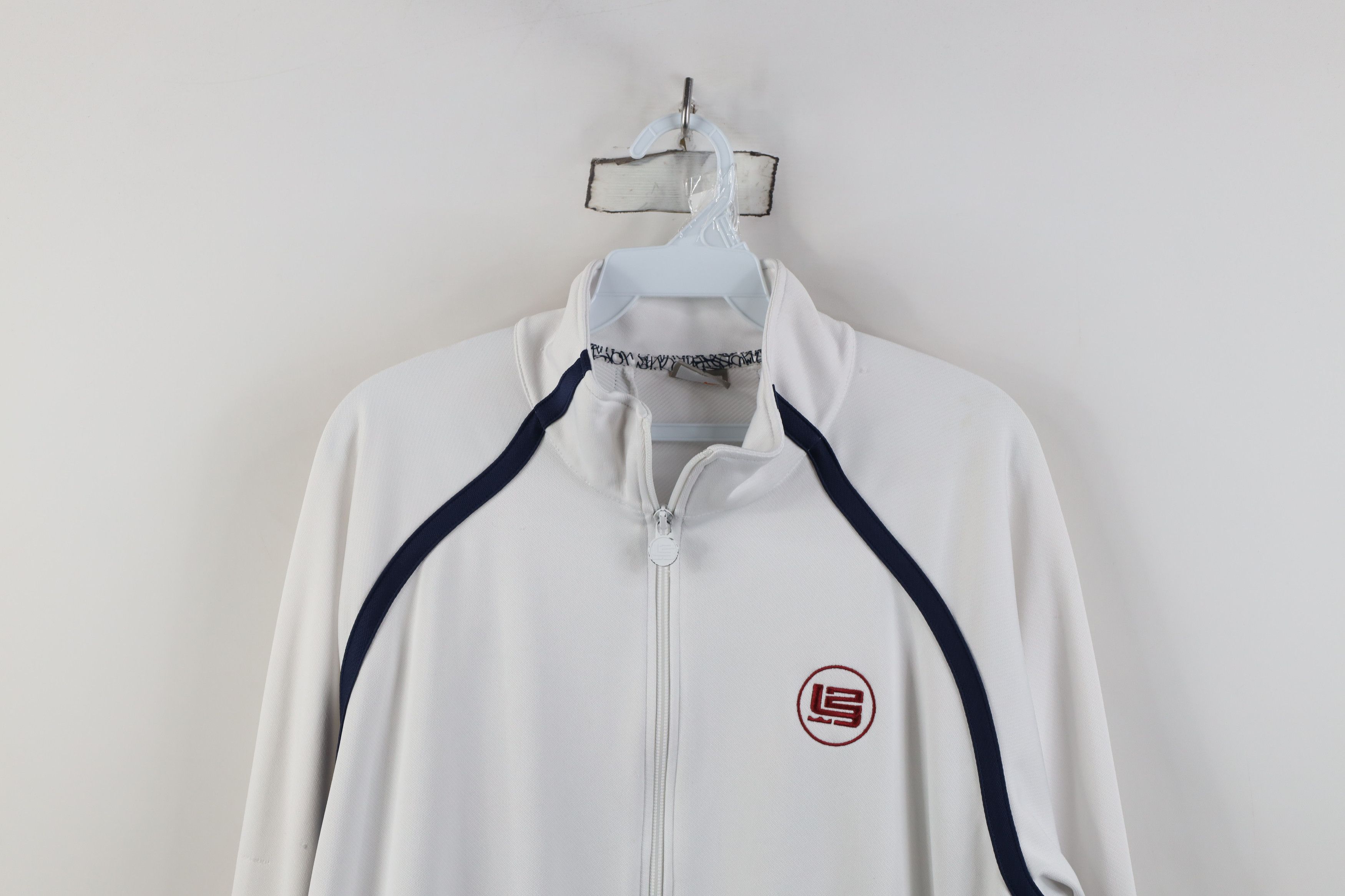 Nike Vintage Y2K Nike Lebron James Scott Mini Swoosh Track Jacket Size US M / EU 48-50 / 2 - 2 Thumbnail