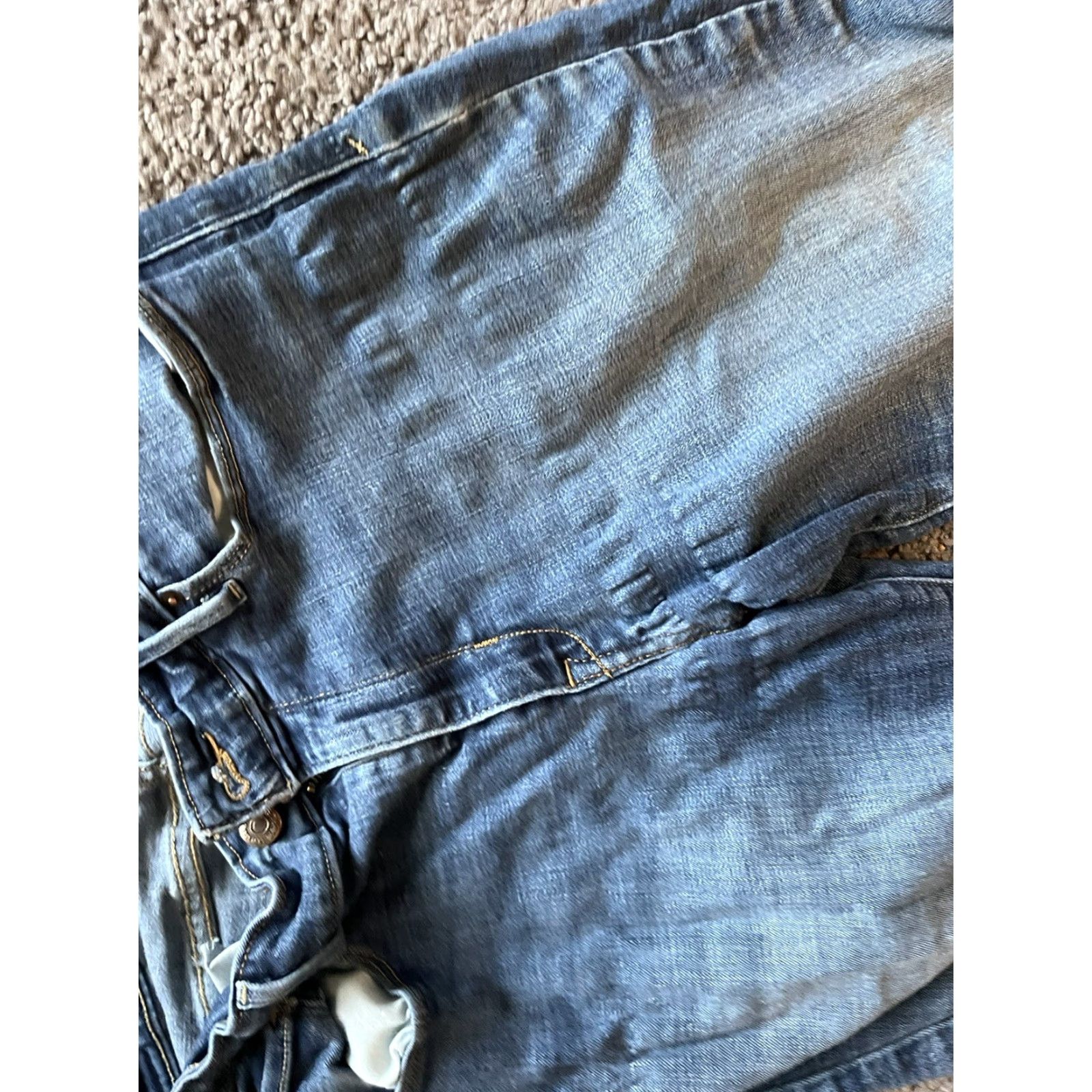 Levi's Levi's Jeans Skinny Denim 14S 32x30 Medium Wash Women Slim Mid Rise Blue 14 Women's Regular Inseam 30 Comfort Stretch Jeans Size 36" / US 14 / IT 50 - 6 Thumbnail