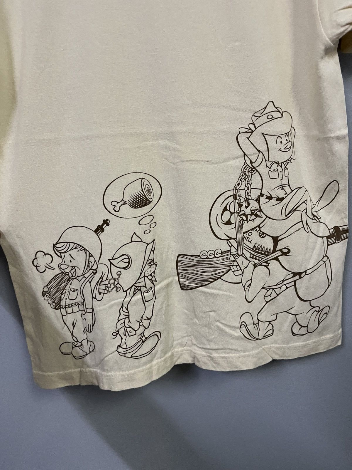 Beams Plus Beams T Shirt Army Born To Kill Cartoon Art Size US M / EU 48-50 / 2 - 2 Thumbnail