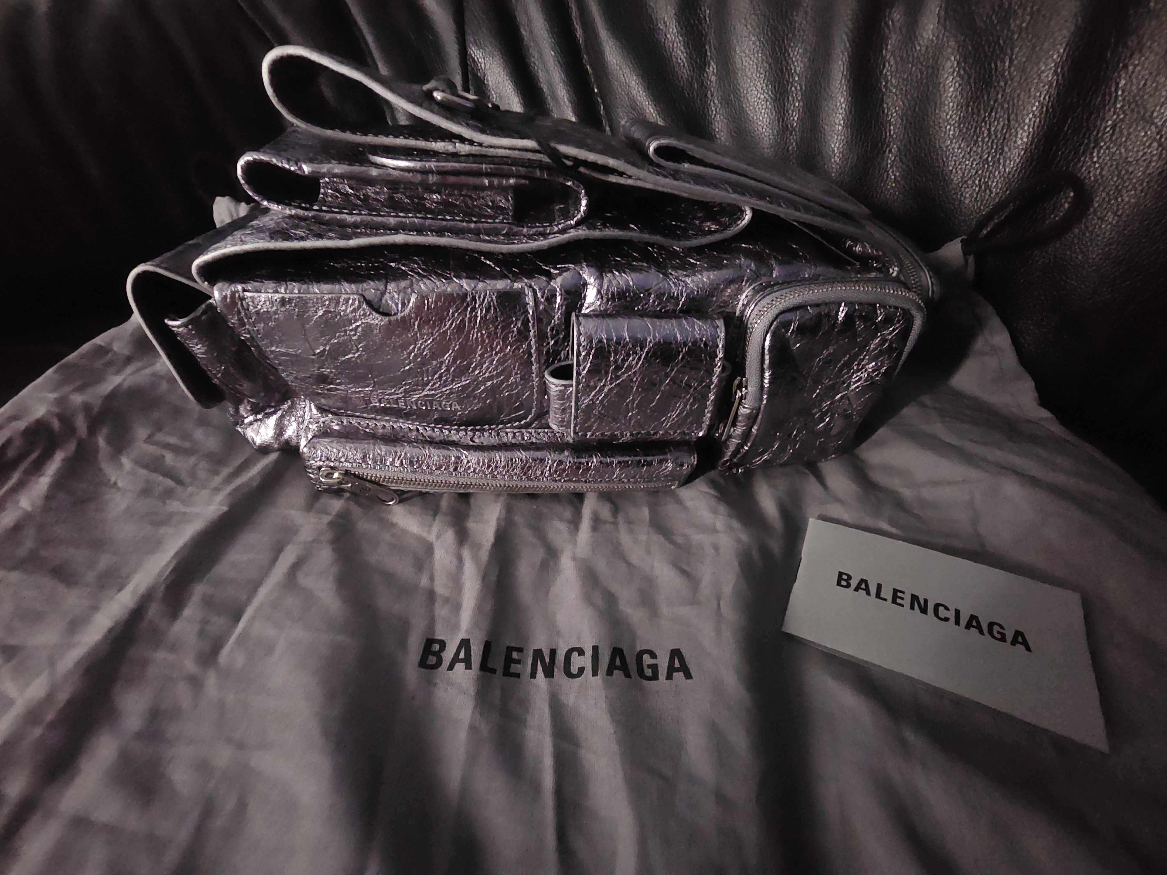 Balenciaga Balenciaga Metalized Superbusy Size ONE SIZE - 6 Thumbnail