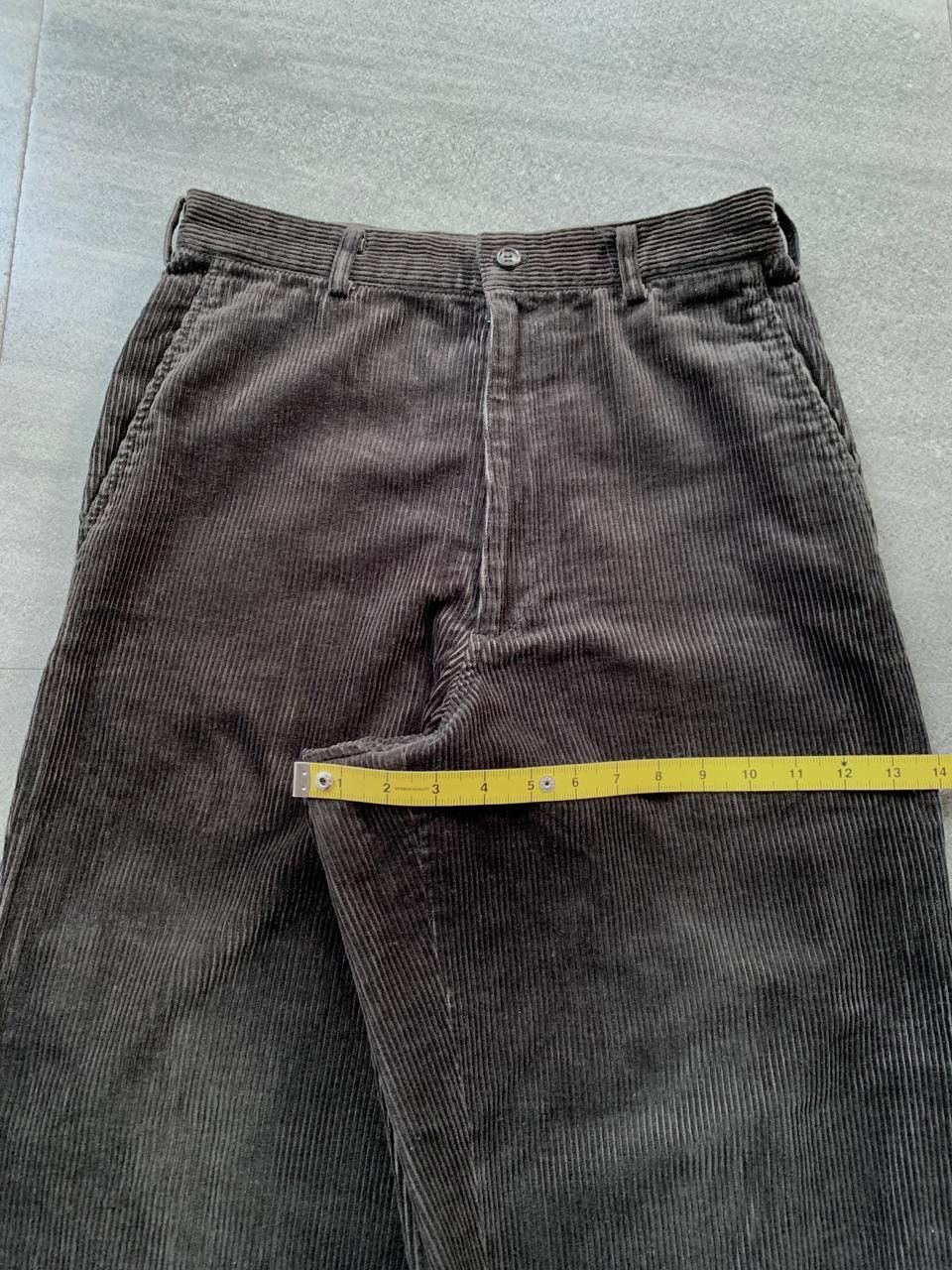 Comme des Garcons Homme FREE TAX! 90s Faded Baggy Corduroy Trousers Size US 29 - 14 Thumbnail