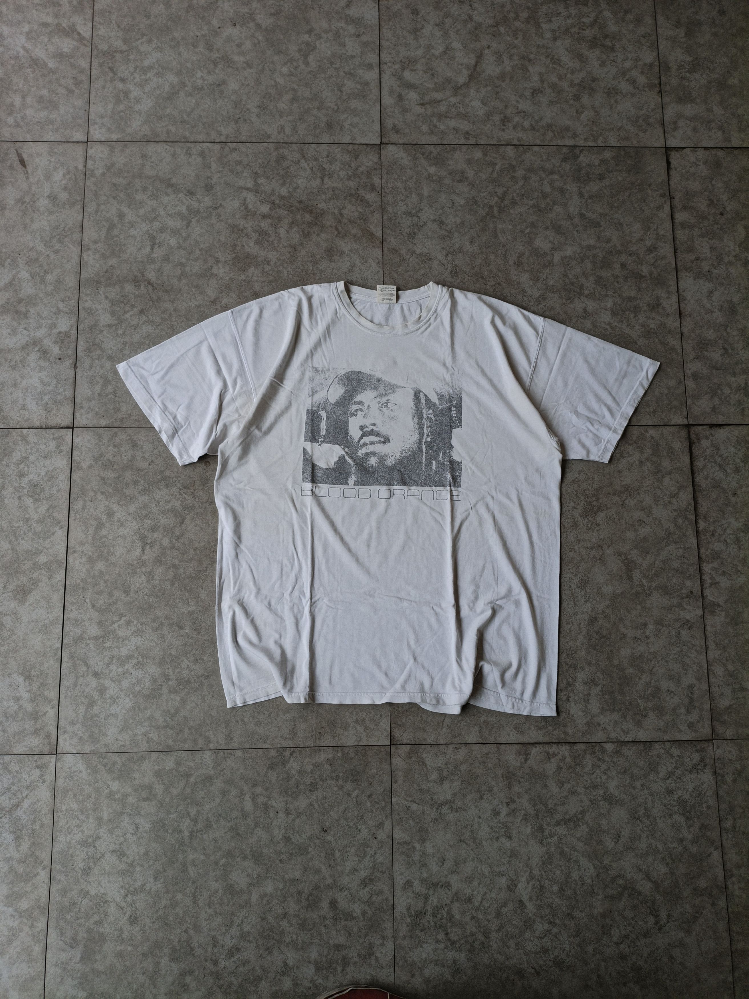 Rap Tees Og Dev Hynes “Blood Orange” Portrait Tee–Indie R&B Essential Size US XXL / EU 58 / 5 - 2 Thumbnail