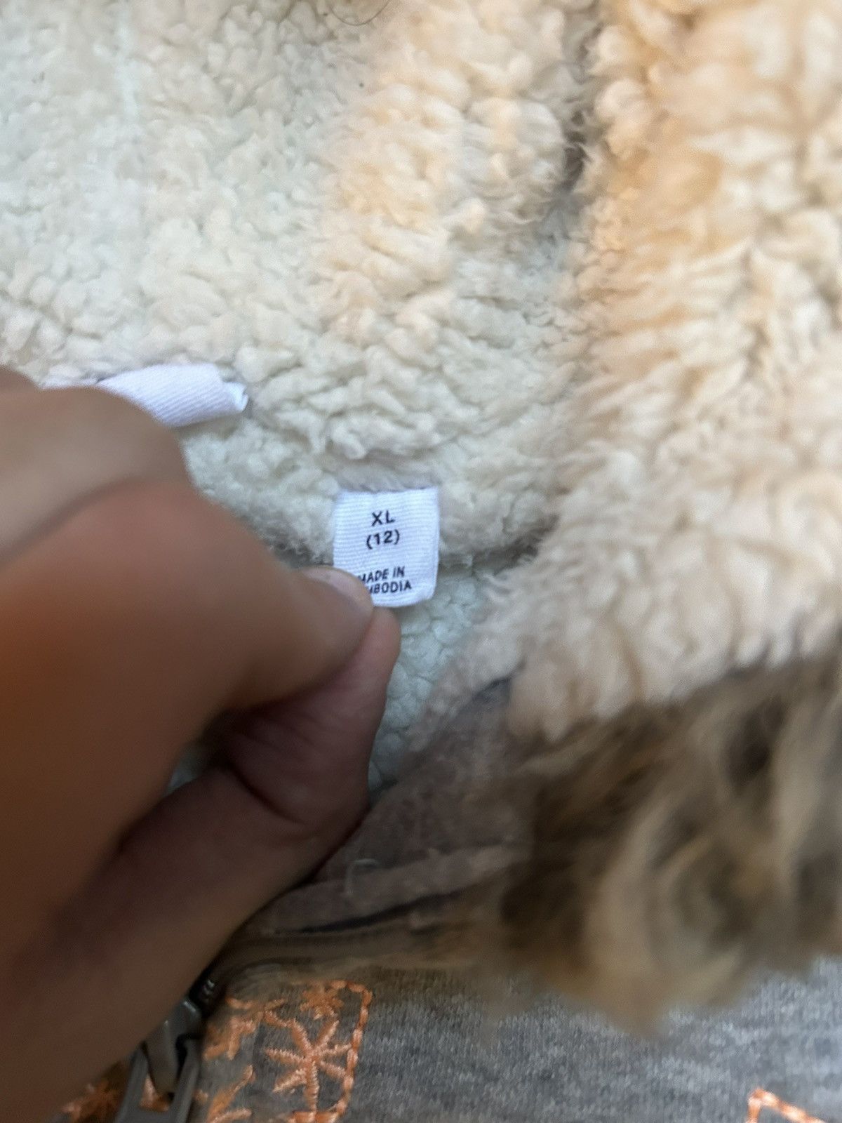 Gap Gap zip up fur hood Size XS / US 0-2 / IT 36-38 - 3 Thumbnail