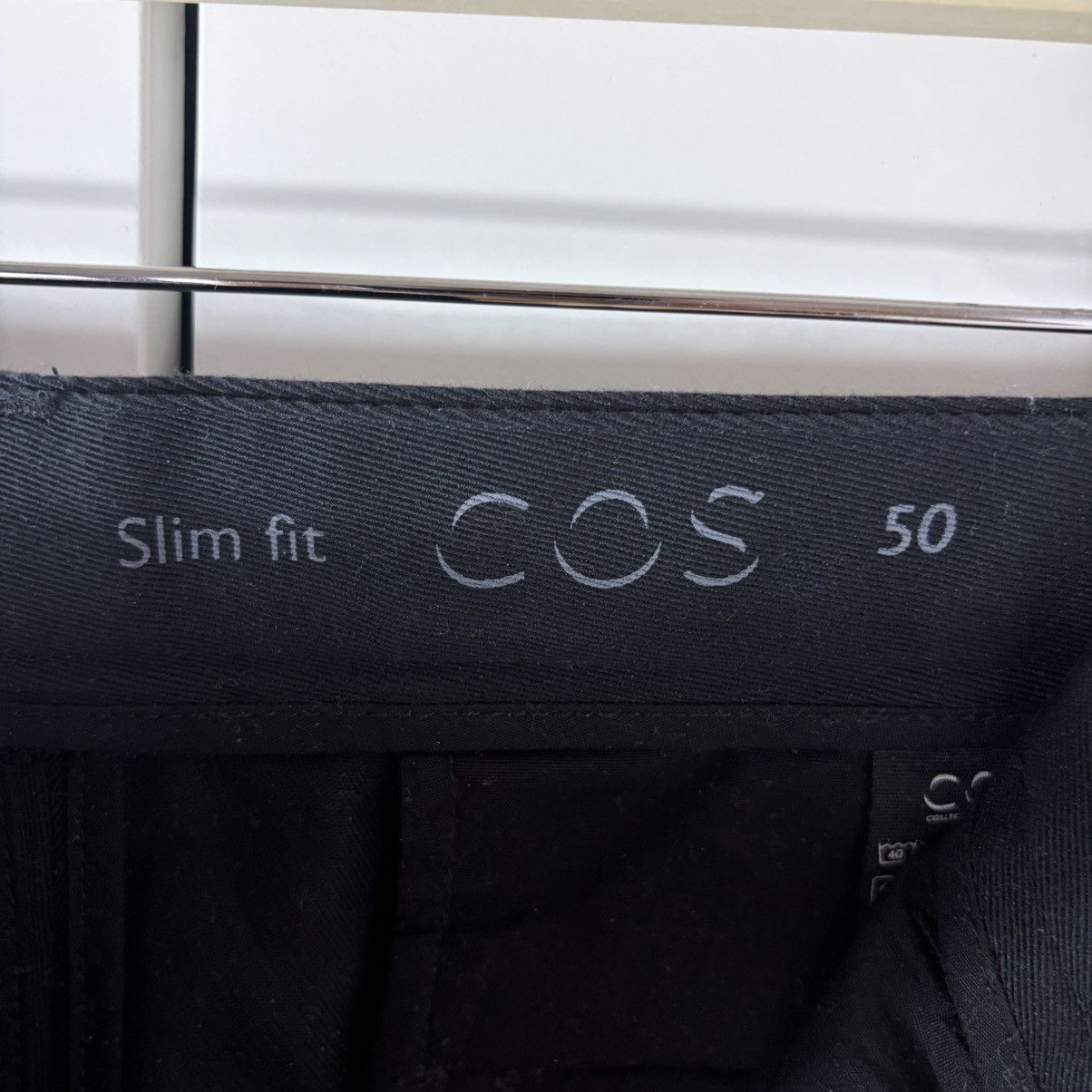 Cos COS Classic Black Pants Streetwear Y2K Size US 34 / EU 50 - 5 Thumbnail