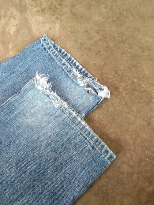 Levi's Vintage Levis 501 Washed Straight Leg Distressed Jeans 34x32 Size US 34 / EU 50 - 3 Thumbnail