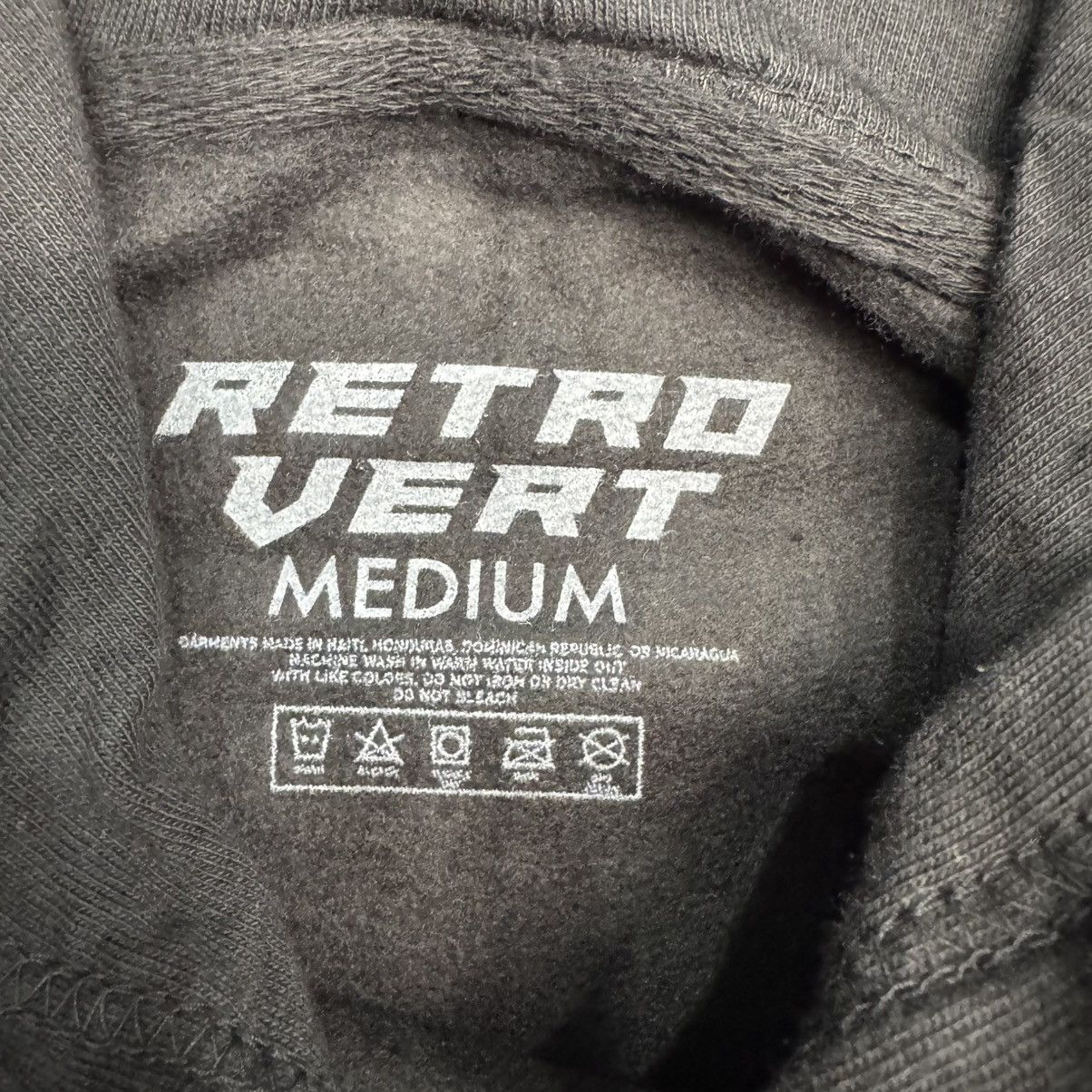 RETROVERT RETROVERT Spectrum Black Hoodie Size M BNWT Streetwear Heat Size US M / EU 48-50 / 2 - 4 Thumbnail