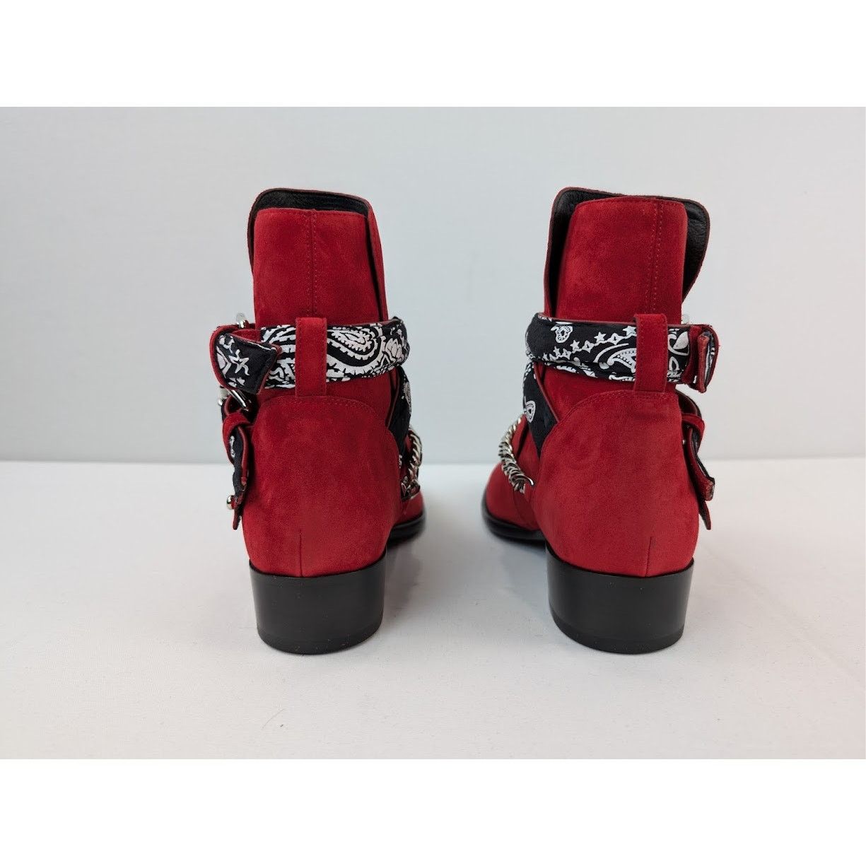Amiri o1rshd1 Q:2 / Bandana Boots in Merlot Size US 9 / EU 42 - 11 Thumbnail