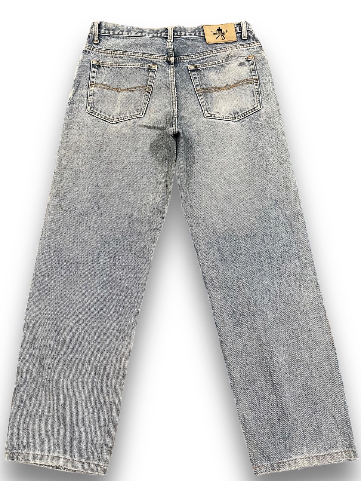 If Six Was Nine × Vintage Vintage Elvis Presley Distressed Denim Size US 33 - 6 Thumbnail