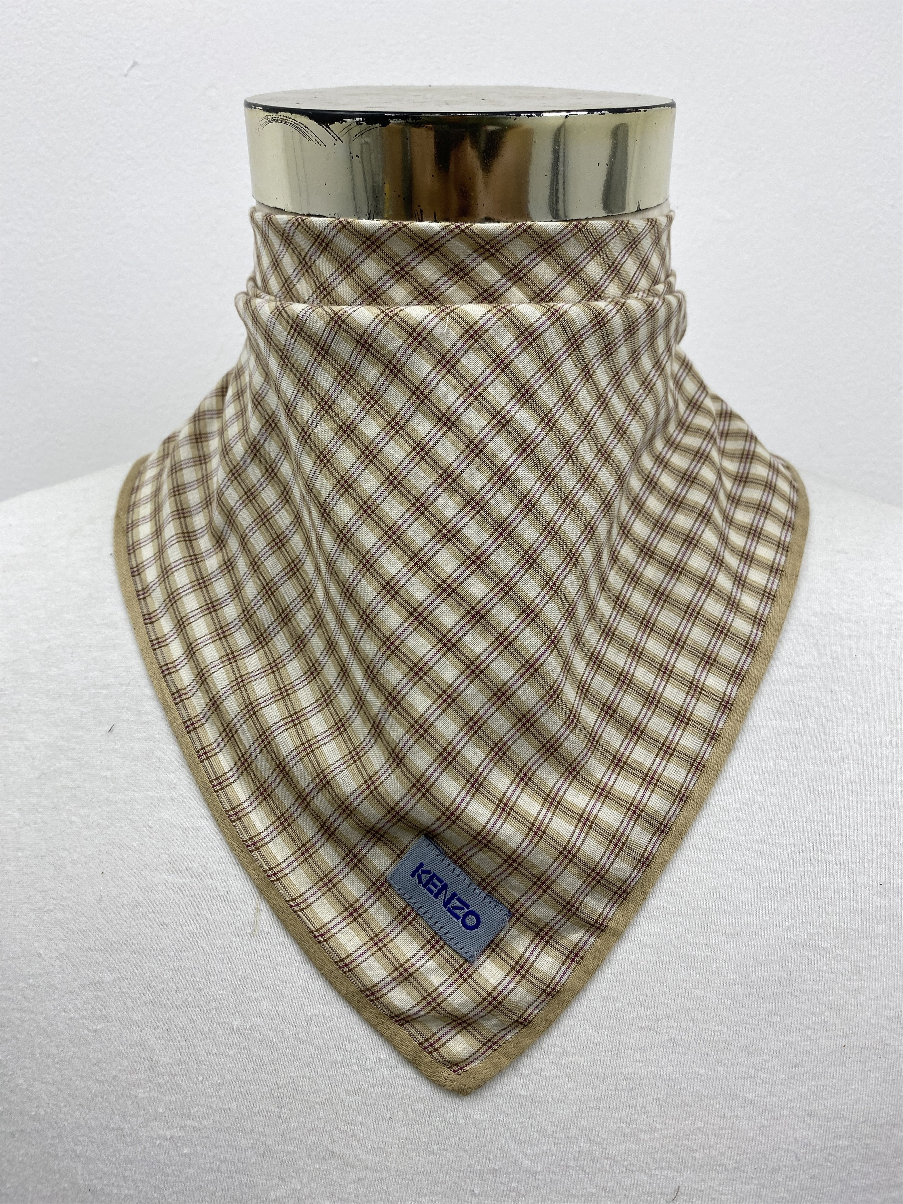 Kenzo × Vintage Kenzo Handkerchief / Bandana / Neckerchief HKC0389 Size ONE SIZE - 1 Thumbnail