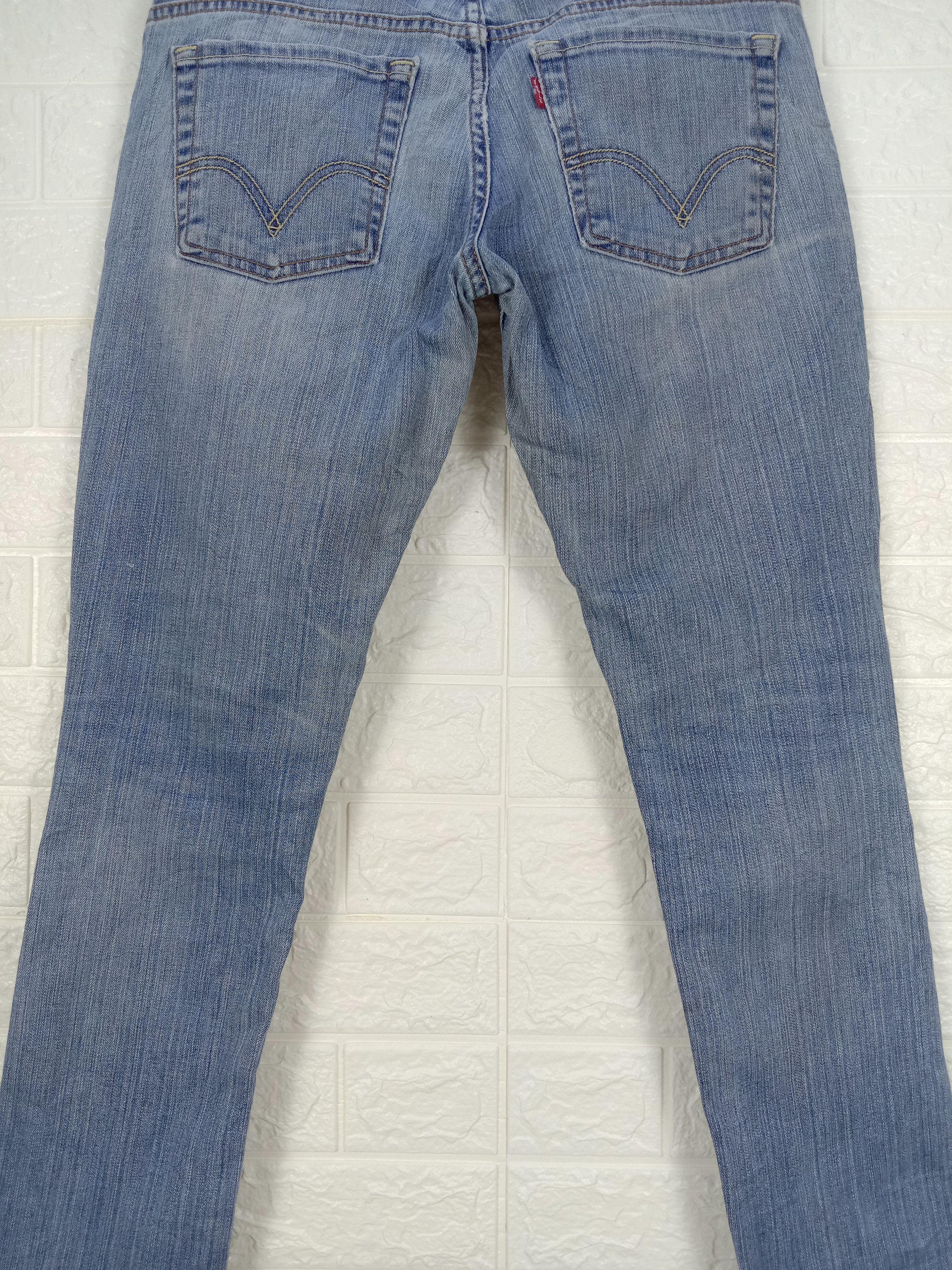 Levi's Vintage Levi's 502 Jeans Light Wash Taper Fit Denim Size 29" - 7 Thumbnail