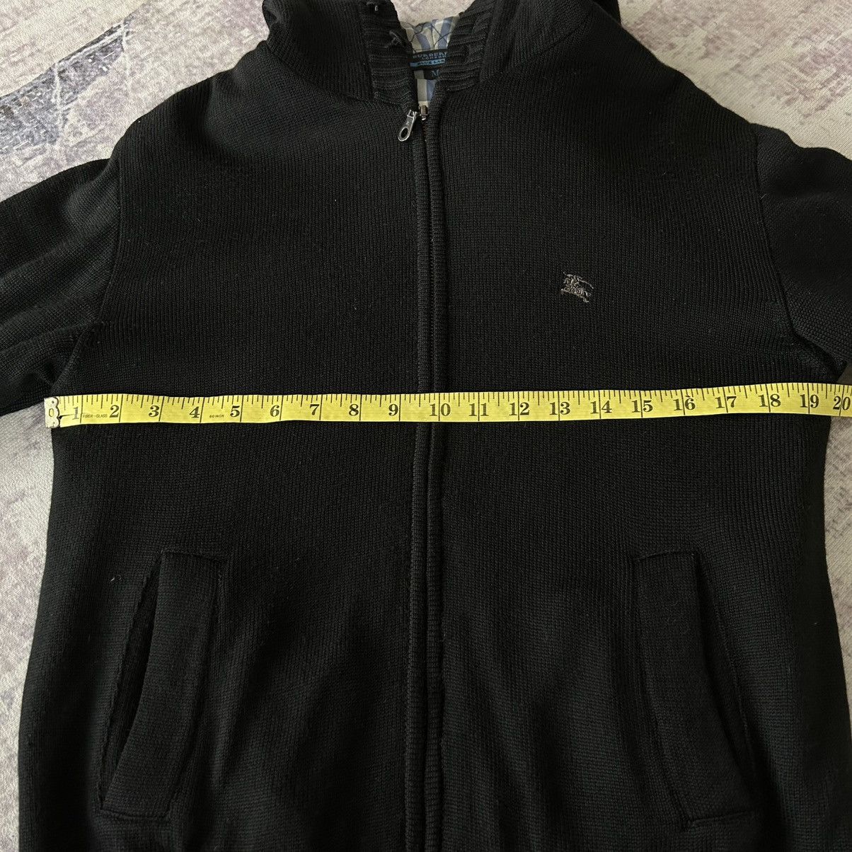 Burberry Burberry Zipper Basic Logo Hoodie Size US M / EU 48-50 / 2 - 17 Thumbnail
