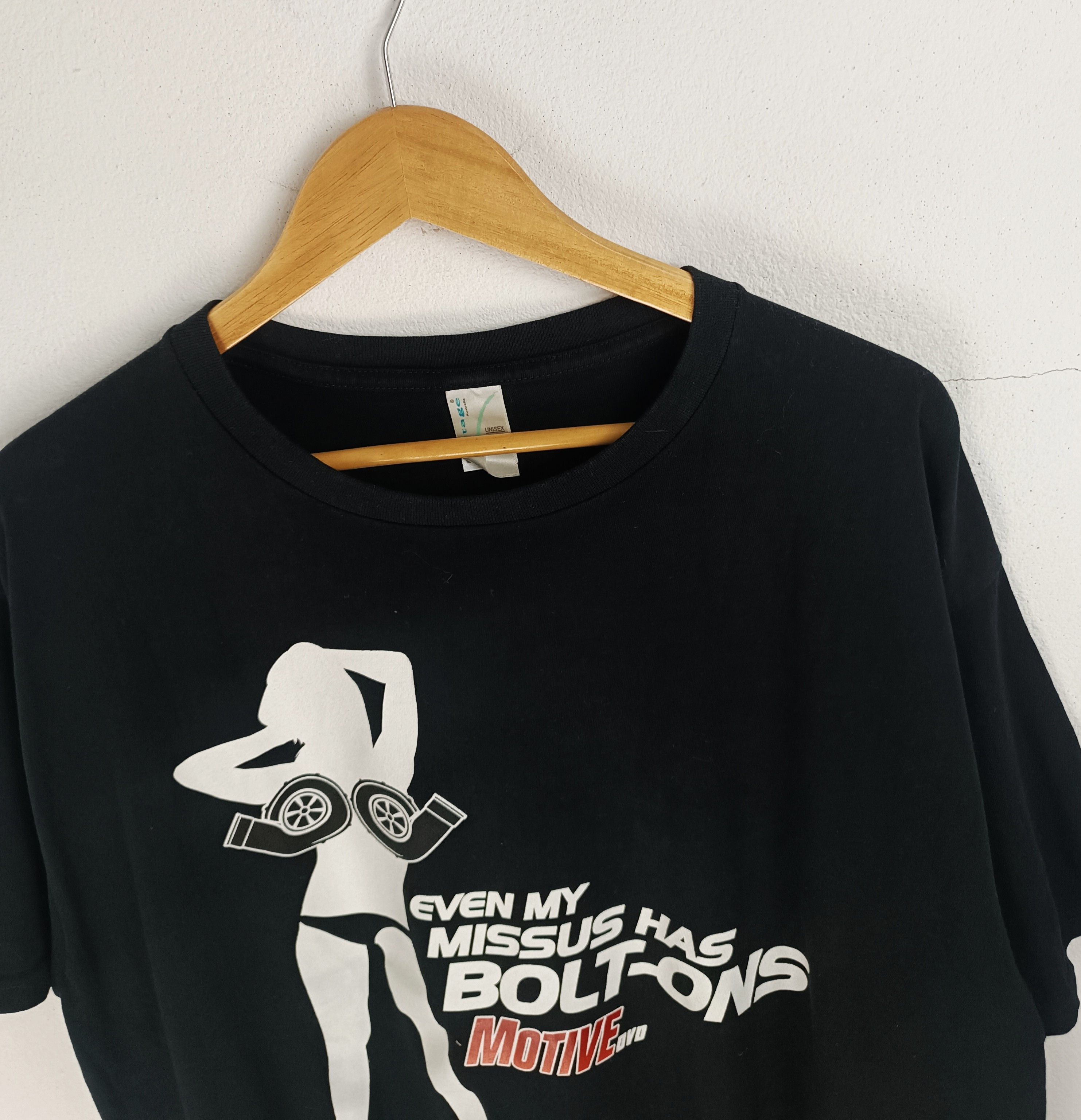 Vintage VINTAGE BOLT ON MOTIVE DVD CAR RACING NASCAR PARODY FUNNY T Size US XL / EU 56 / 4 - 10 Thumbnail