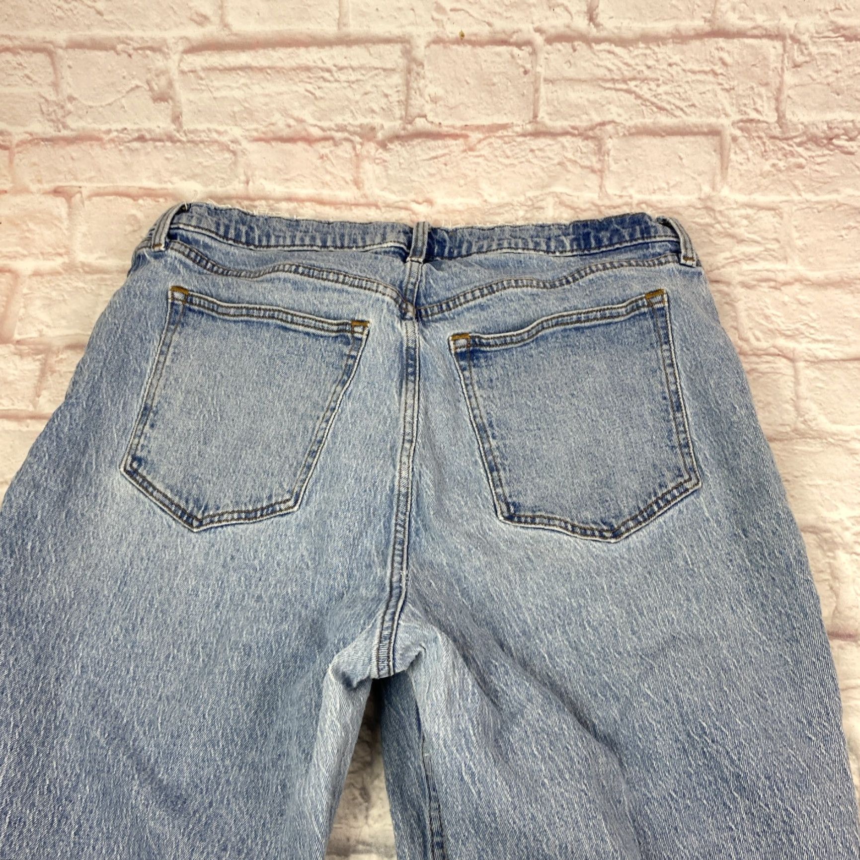 Abercrombie & Fitch VINTAGE Abercrombie & Fitch Jeans 90s Ultra High Rise Straight Womens 34/18R Blue Denim Cotton Blend 5-Pocket Mens Womens Size 24" / US 00 / IT 34 - 6 Thumbnail