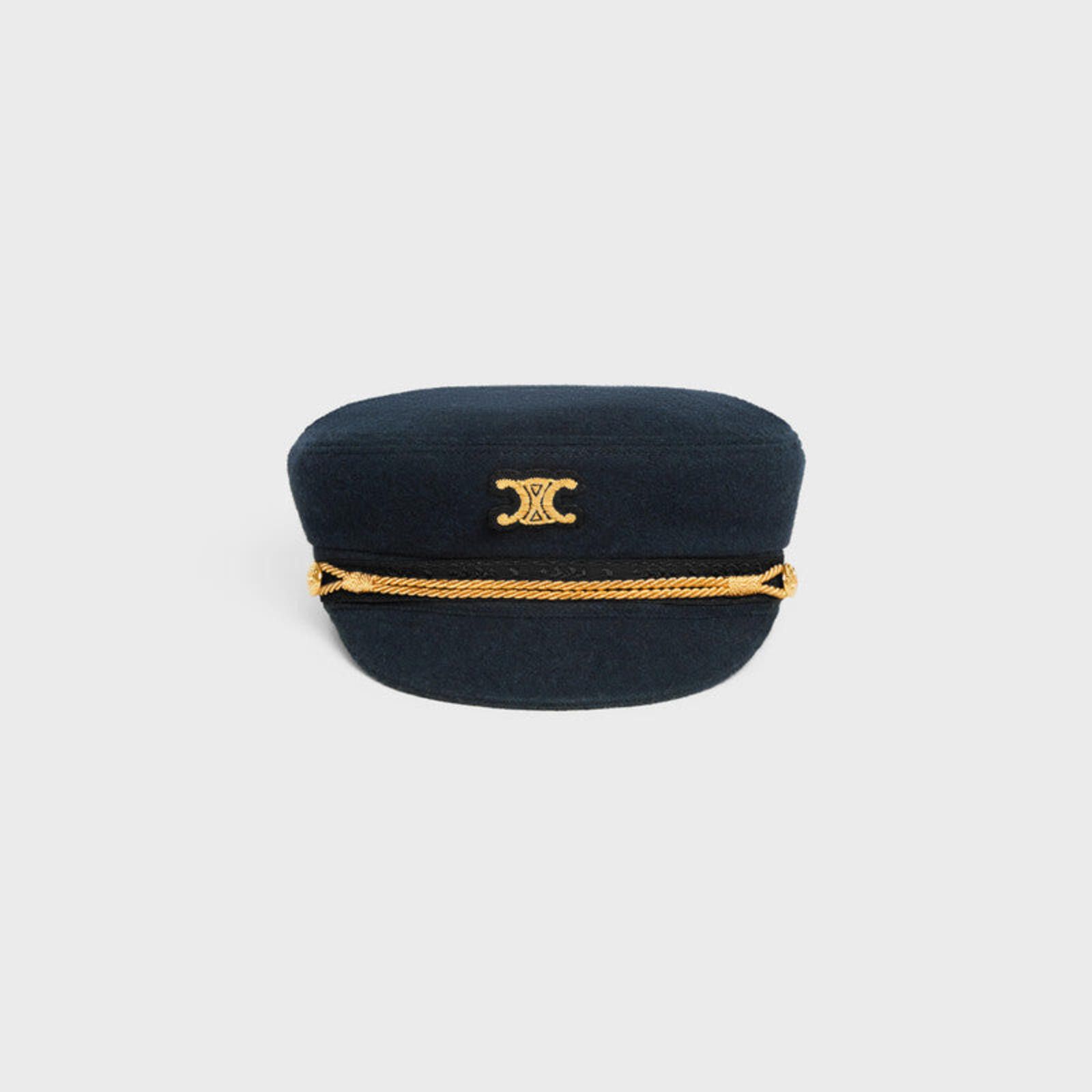 Celine Celine triomphe sailor cap in wool cloth Size ONE SIZE - 2 Thumbnail
