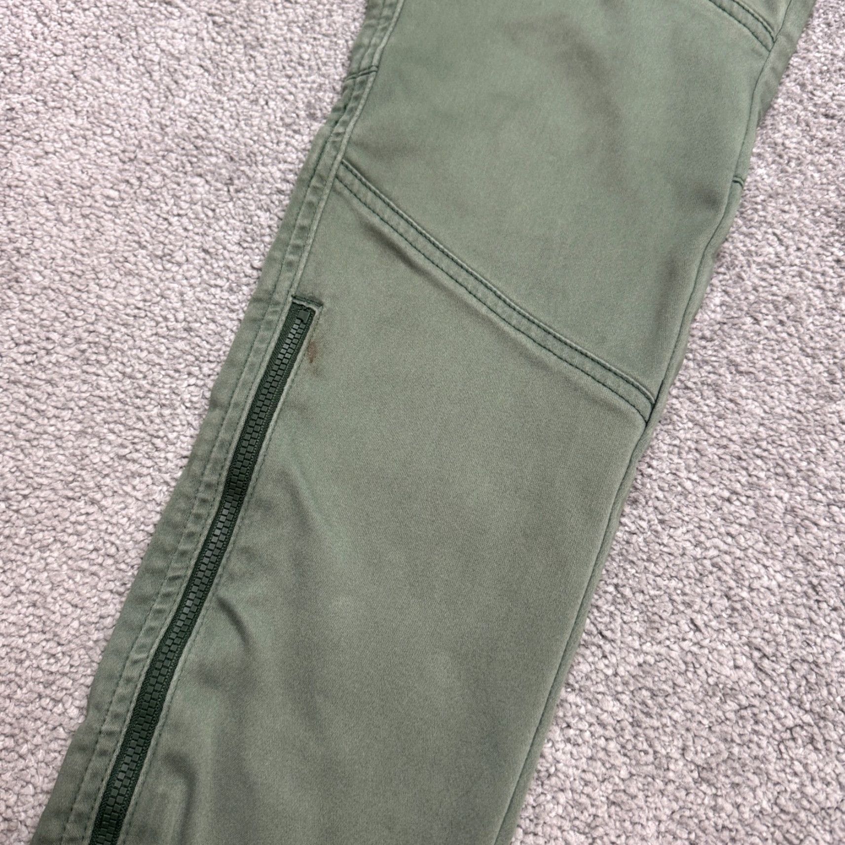 Vintage 5.11 Tactical Wyldcat Slim Fit Skinny Pants Women 8 Long Green Ankle Zip Outdoor Size 30" / US 8 / IT 44 - 7 Thumbnail