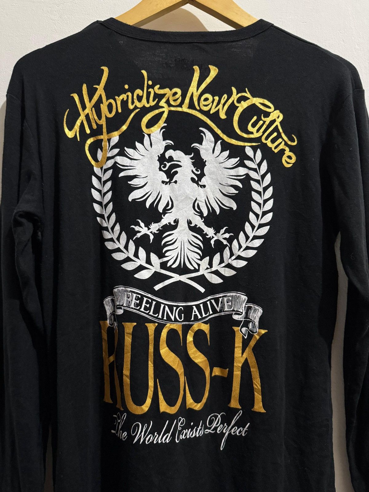 Hysteric Glamour Y2k Russ-k ifsixwasnine punk style long sleeve Size US M / EU 48-50 / 2 - 4 Thumbnail