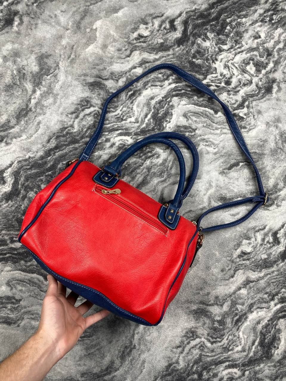Dolce & Gabbana Vintage Dolce Gabbana Leather Shoulder Bag Metal Logo Women Size ONE SIZE - 4 Thumbnail
