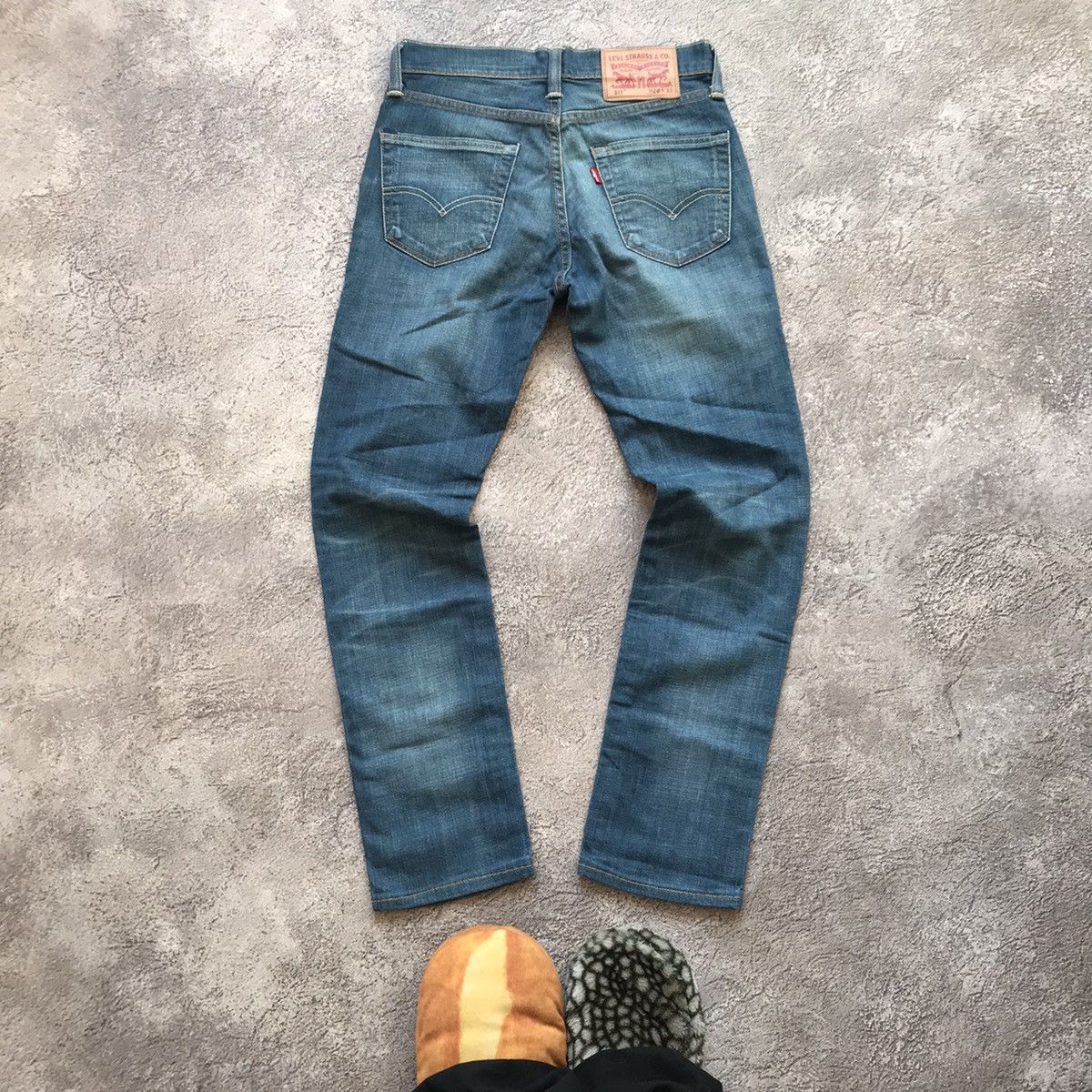 Vintage Vintage 90s Levis Baggy Distressed Faded Grunge Jeans 28 Size US 28 / EU 44 - 2 Thumbnail