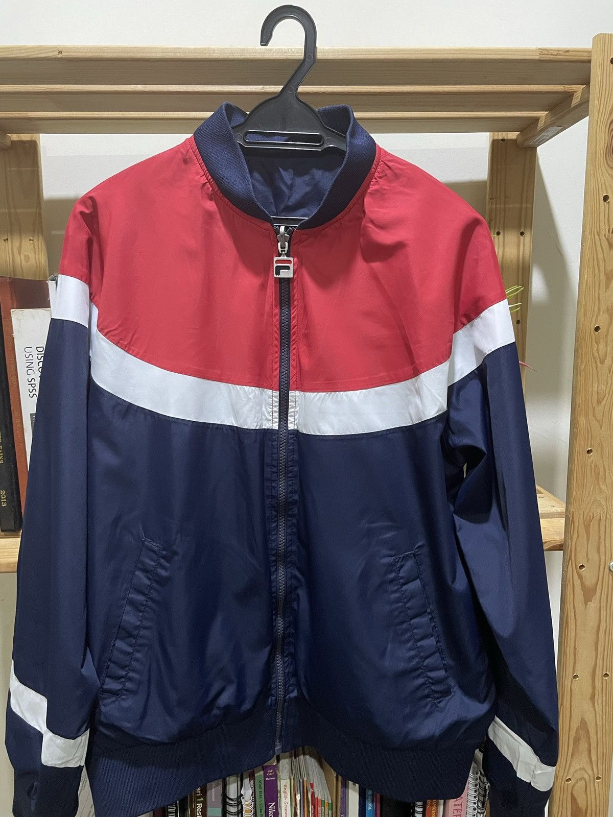 Fila Fila Reversible Bomber Jacket Size US L / EU 52-54 / 3 - 1 Thumbnail