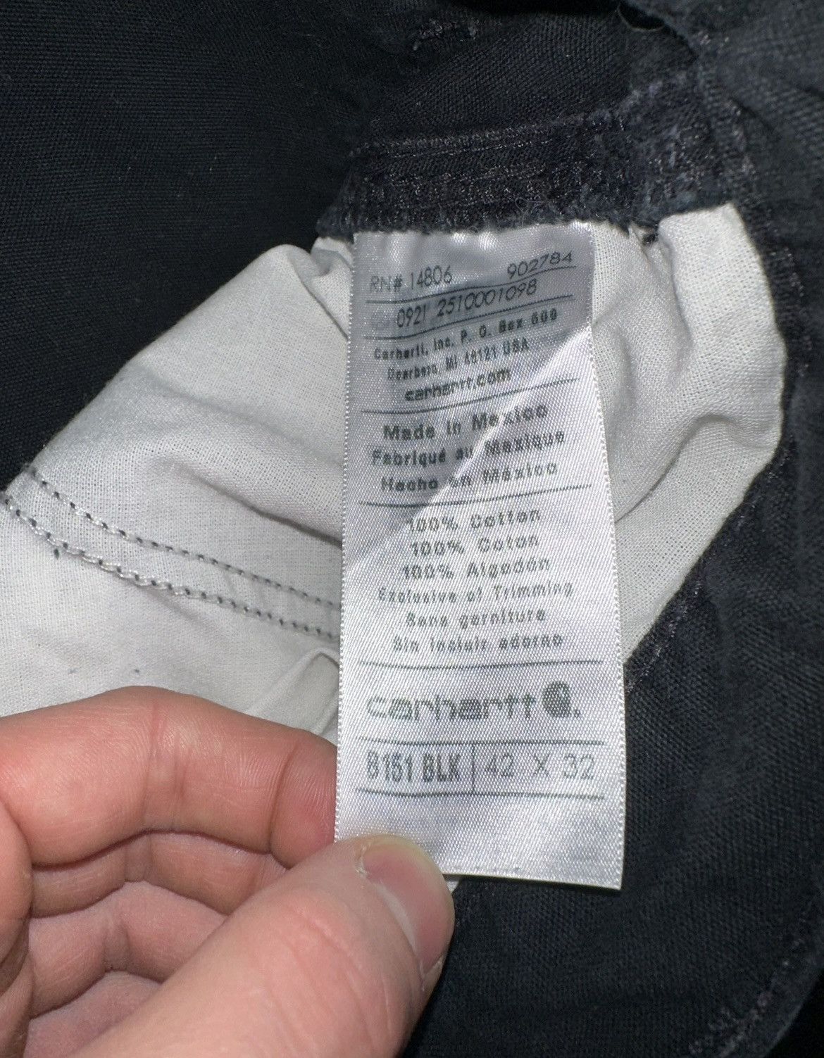 Carhartt Carhartt Pants Carpenter Size 42x32 Size US 42 / EU 58 - 3 Thumbnail