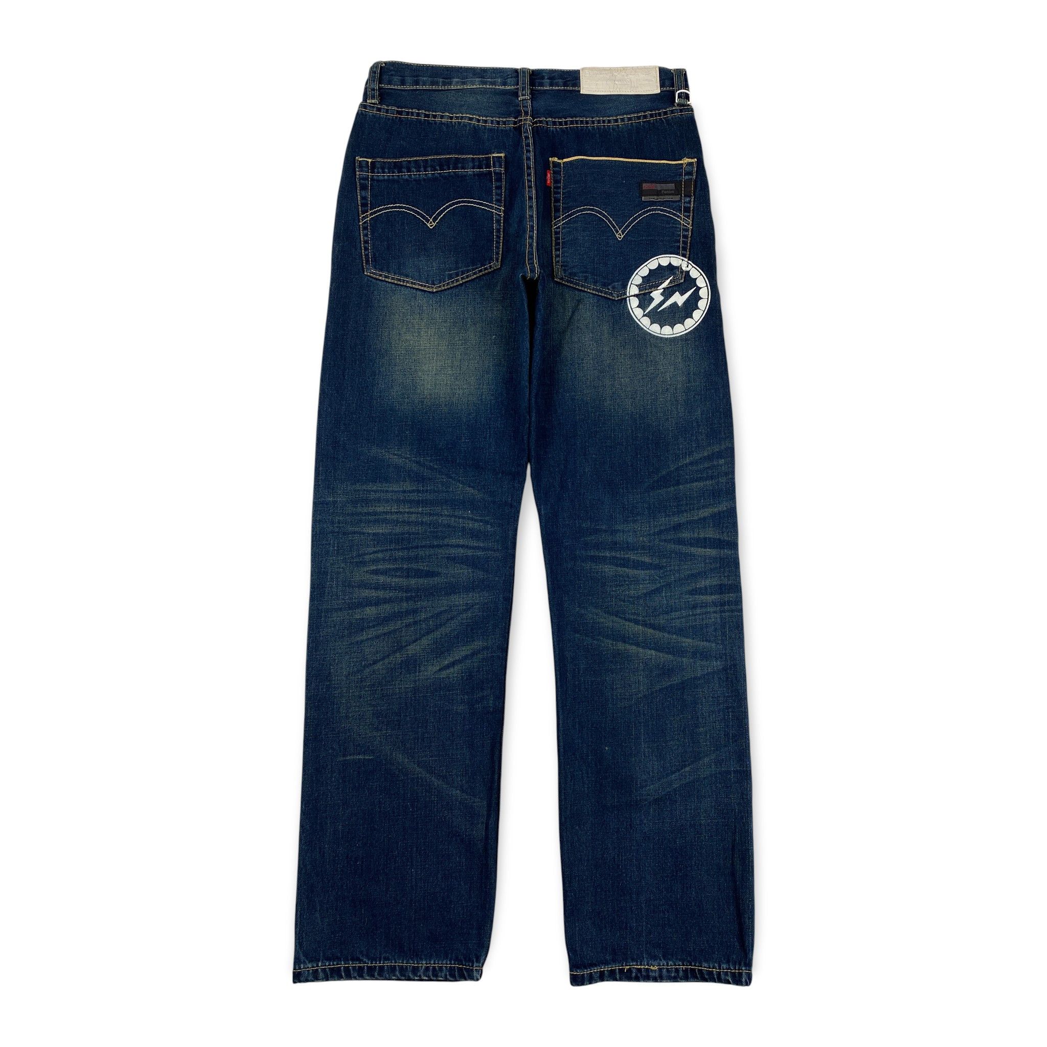 Fragment Design × Levi's Levis Fenom FM505 Turquoise Pack Denim