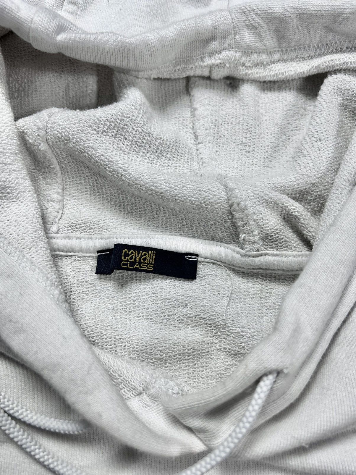 Cavalli Class Cavalli hoodie Class big logo white gold Milano Roberto Size US M / EU 48-50 / 2 - 3 Thumbnail