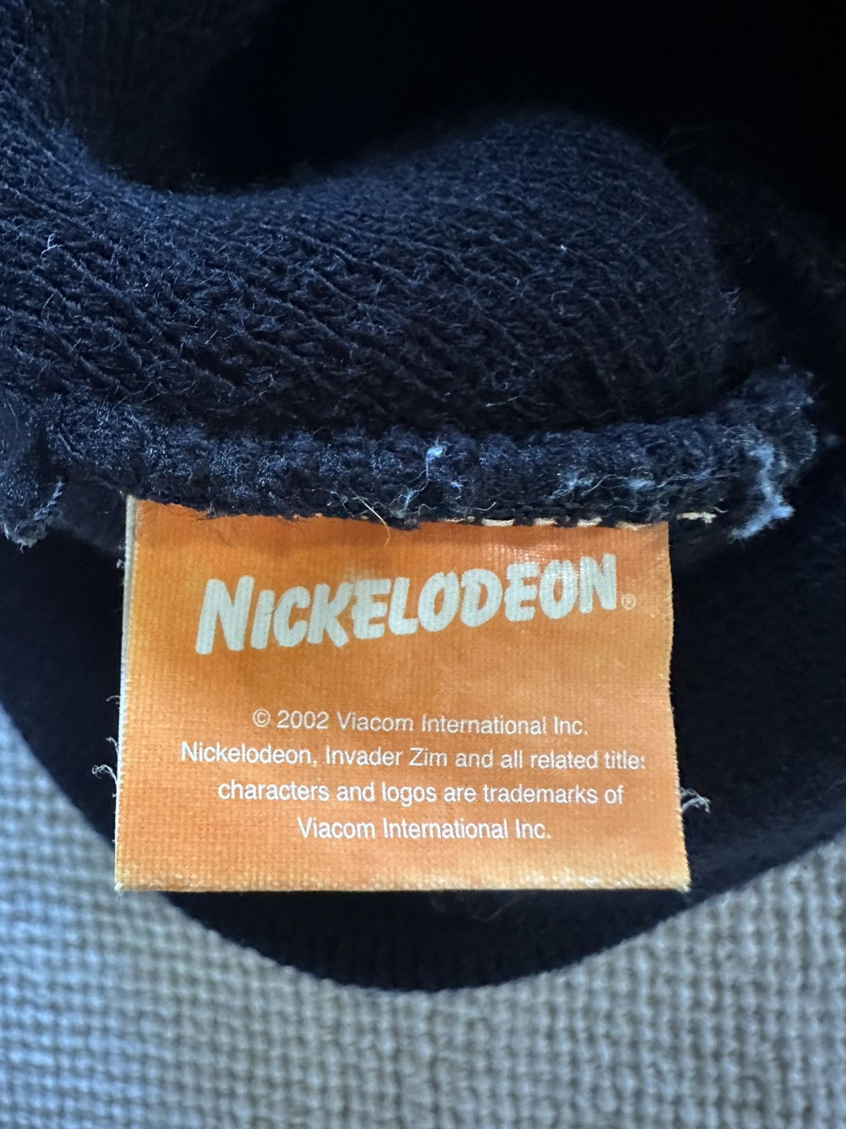 Nickelodeon × Vintage RARE Vintage 2002 Nickelodeon Invader Zim GIR Skull Cap Size ONE SIZE - 4 Thumbnail