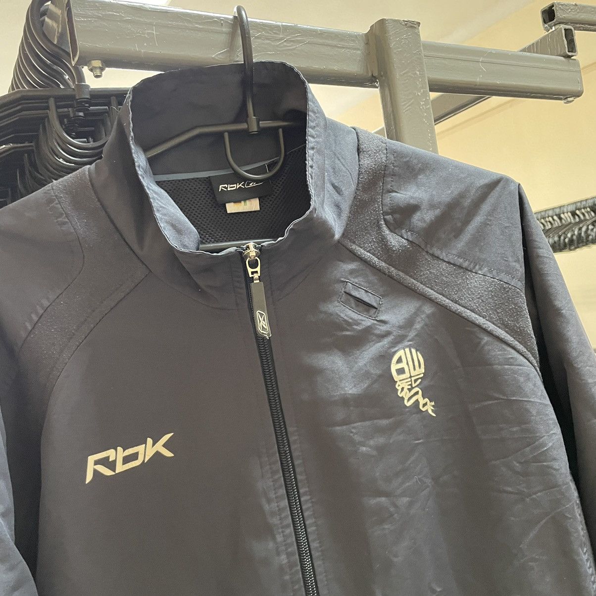 Reebok BOLTON WANDERERS TRAINING TRACK JACKET BOMBER JERSEY REEBOK Size US L / EU 52-54 / 3 - 2 Thumbnail