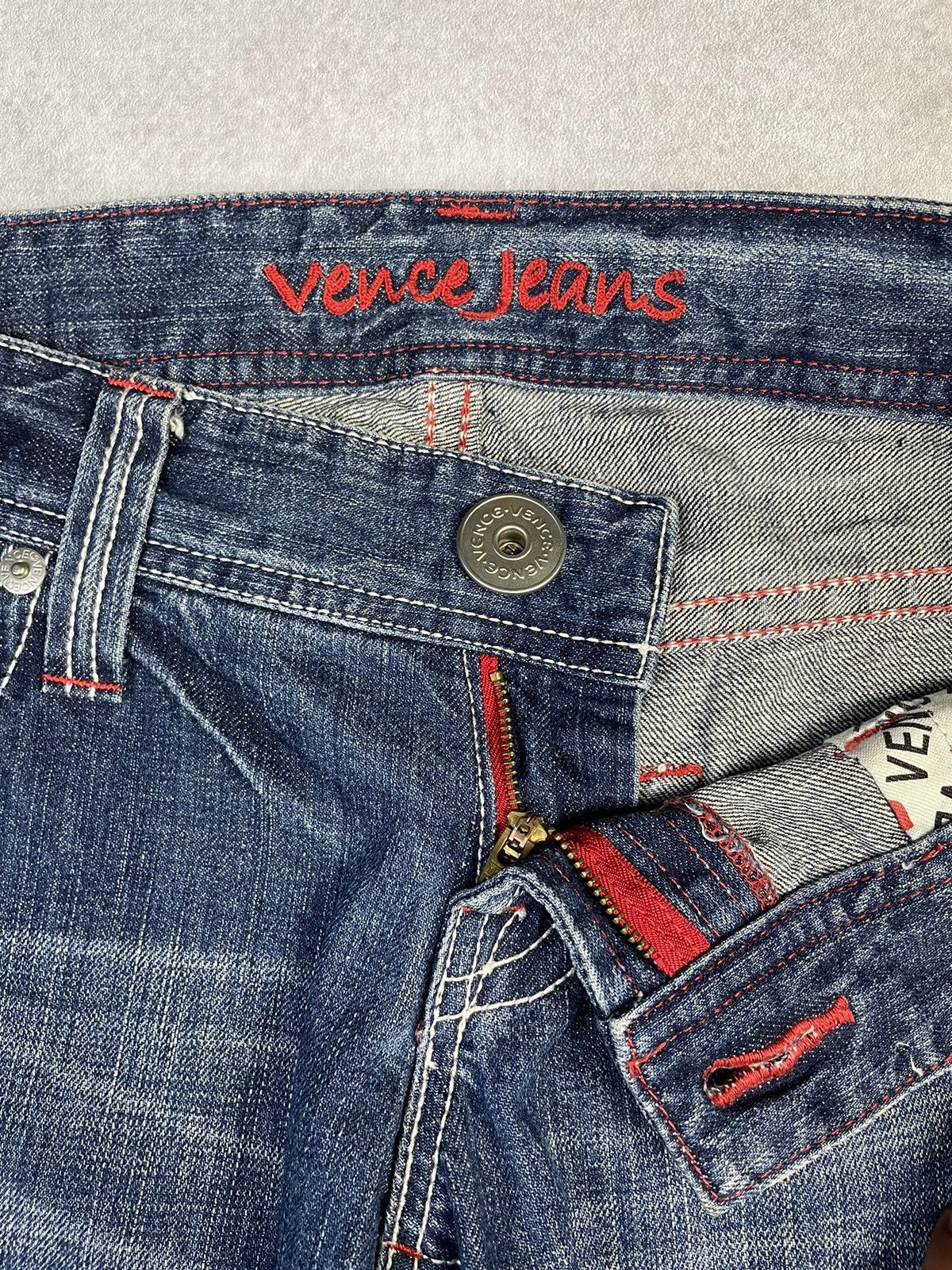 If Six Was Nine 2000s Vence 🇯🇵 Spiral Cut Flare Jeans Size US 30 / EU 46 - 4 Thumbnail