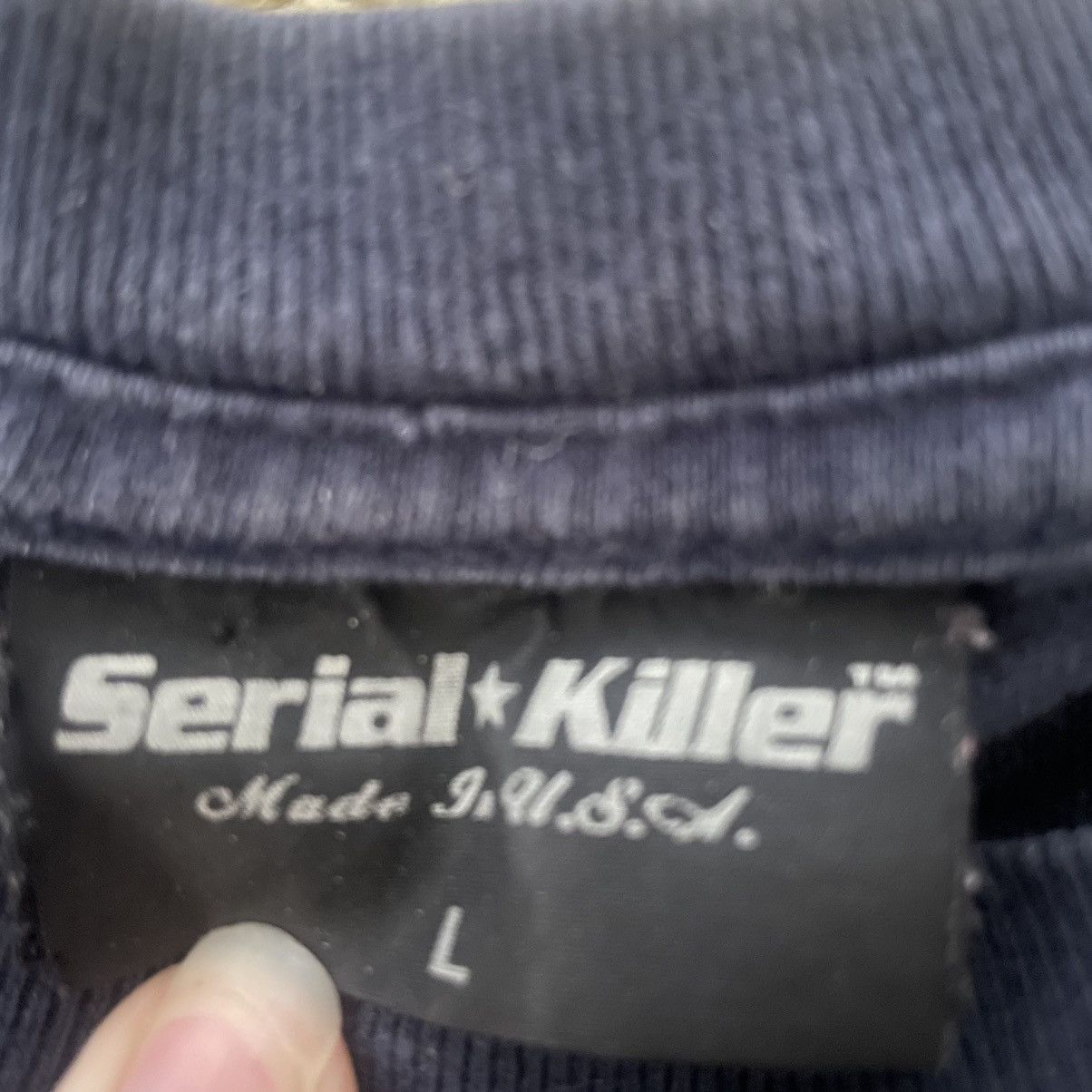 Vintage vintage 90s skateboarding, bruce lee, serial killer shirt Size US M / EU 48-50 / 2 - 3 Thumbnail