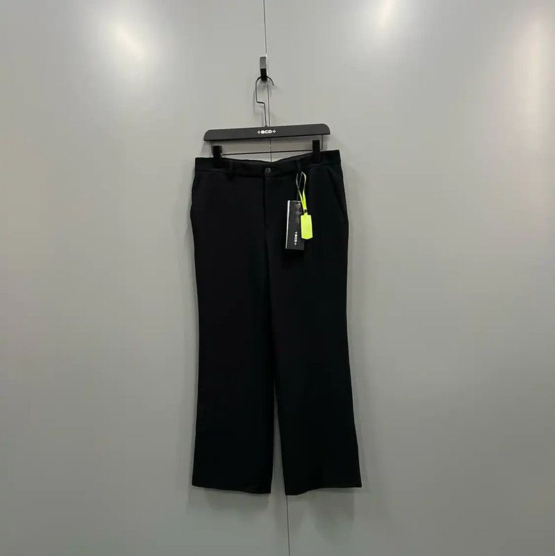 Miu Miu Miu Miu Black Cotton Casual Pants for Summer 0089 Size 28" / US 6 / IT 42 - 1 Thumbnail