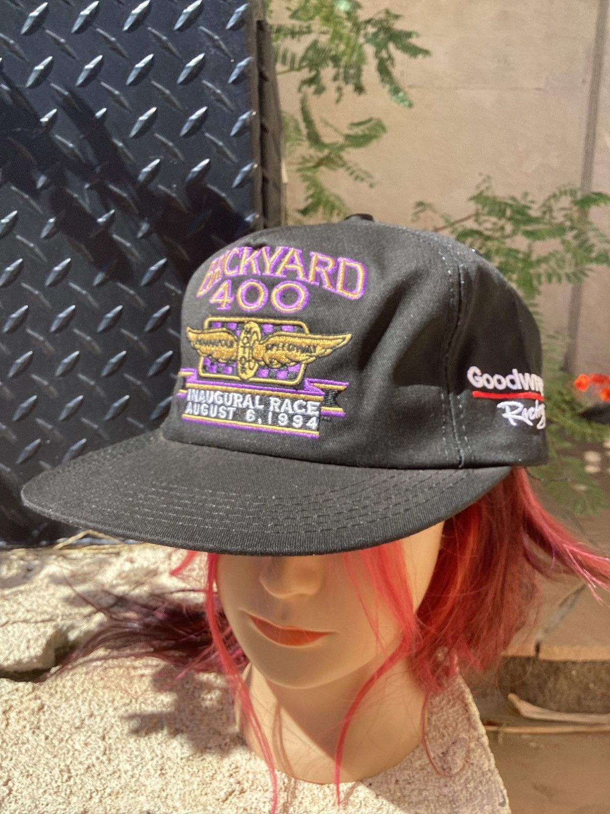 NASCAR Vtg 94 NASCAR brickyard 400 Indianapolis motor Speedway hat Size ONE SIZE - 1 Thumbnail