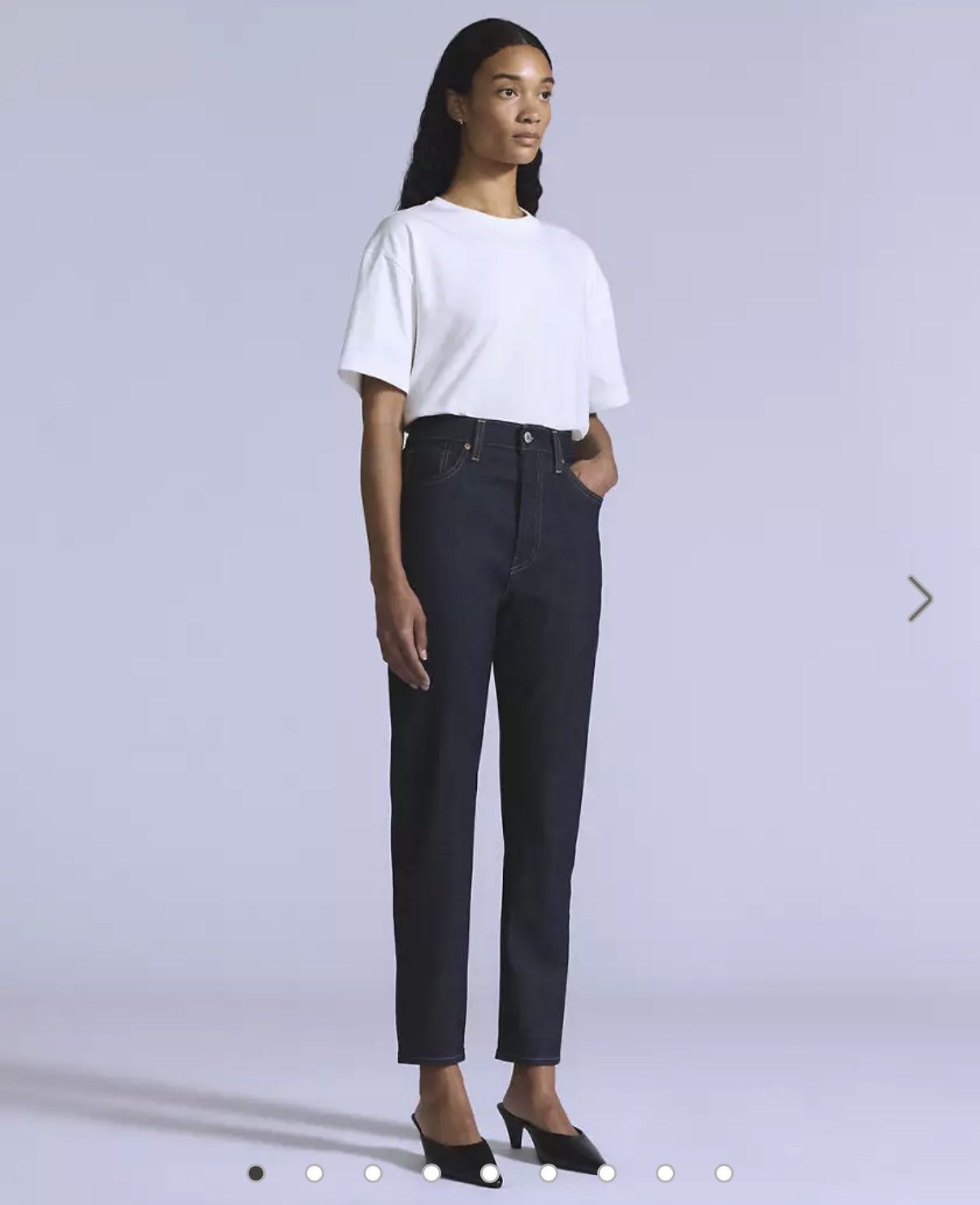 Levi's Levi‘s Blue Tag Japanese Selvedge High-Rise Slim Fit Size 26" / US 2 / IT 38 - 6 Thumbnail